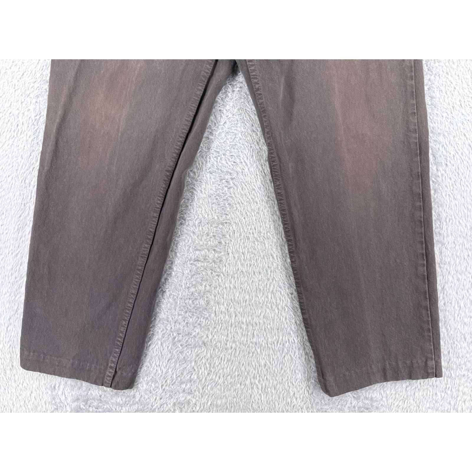 Calvin Klein Calvin Klein Jeans Men 32 Gray Denim Straight Leg Regular Fit 30x27 Size US 32 / EU 48 - 2 Thumbnail