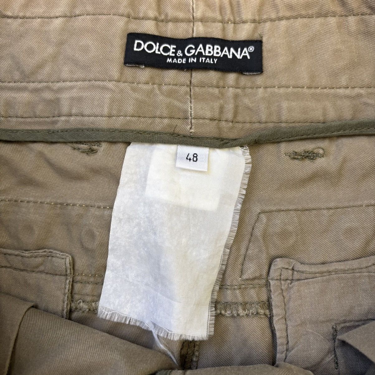 Dolce & Gabbana Reconstructed Eyelet Shorts Size US 34 / EU 50 - 6 Thumbnail