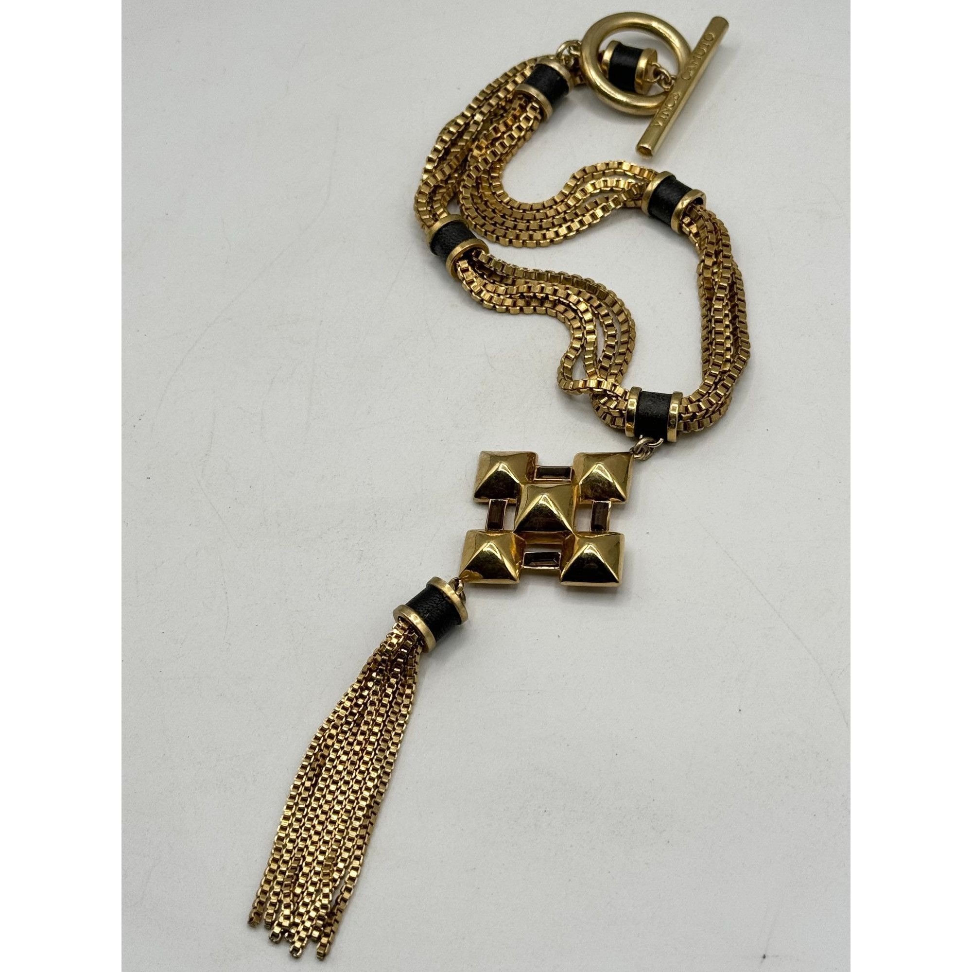 Vince Camuto Vince Camuto Chain Tassel Pendant Necklace Size ONE SIZE - 4 Thumbnail