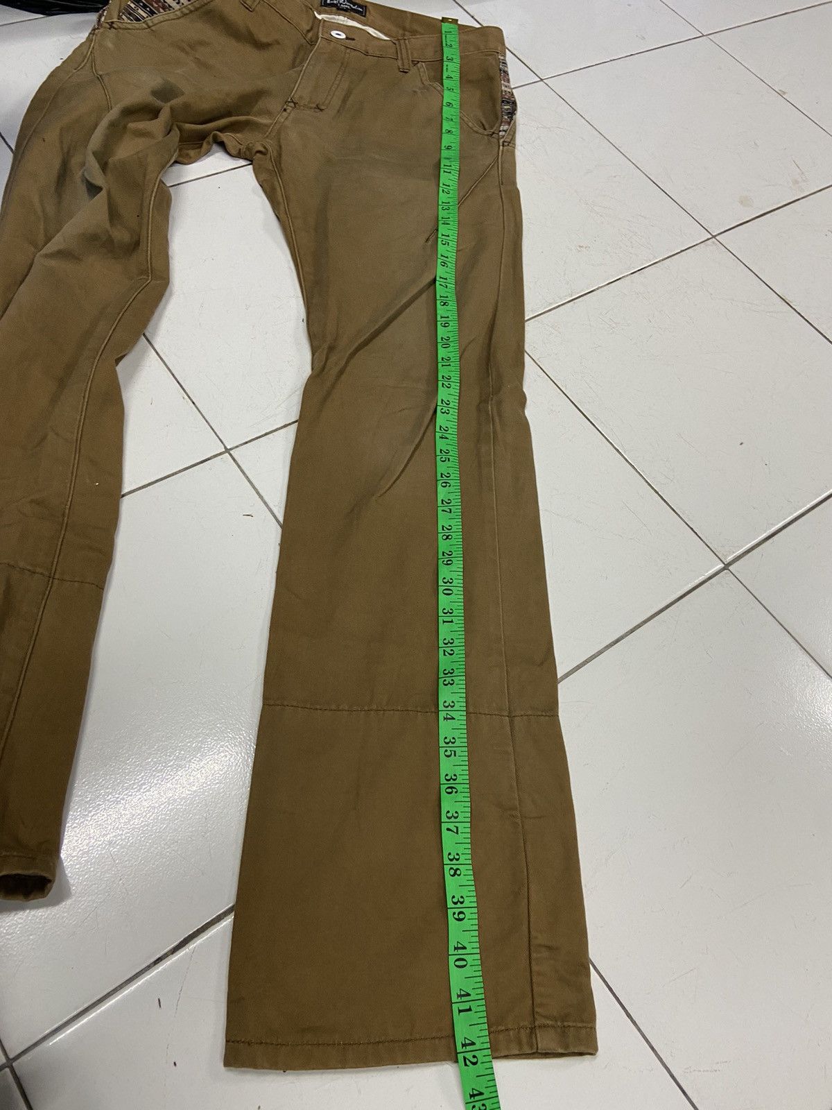 Japanese Brand BLACK (R)EVOLUTION LABEL DOUBLE WAIST STYLE RARE PANTS Size US 30 / EU 46 - 16 Thumbnail