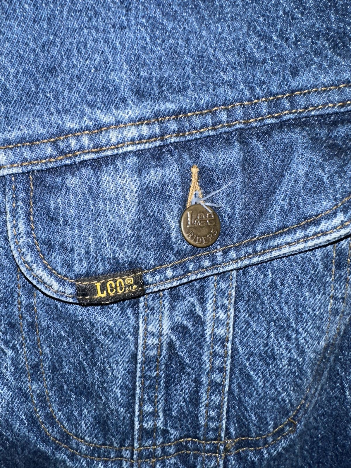 Lee Lee Type Storm Rider 3 Denim Jacket Hard Rock Cafe Size US XL / EU 56 / 4 - 3 Thumbnail
