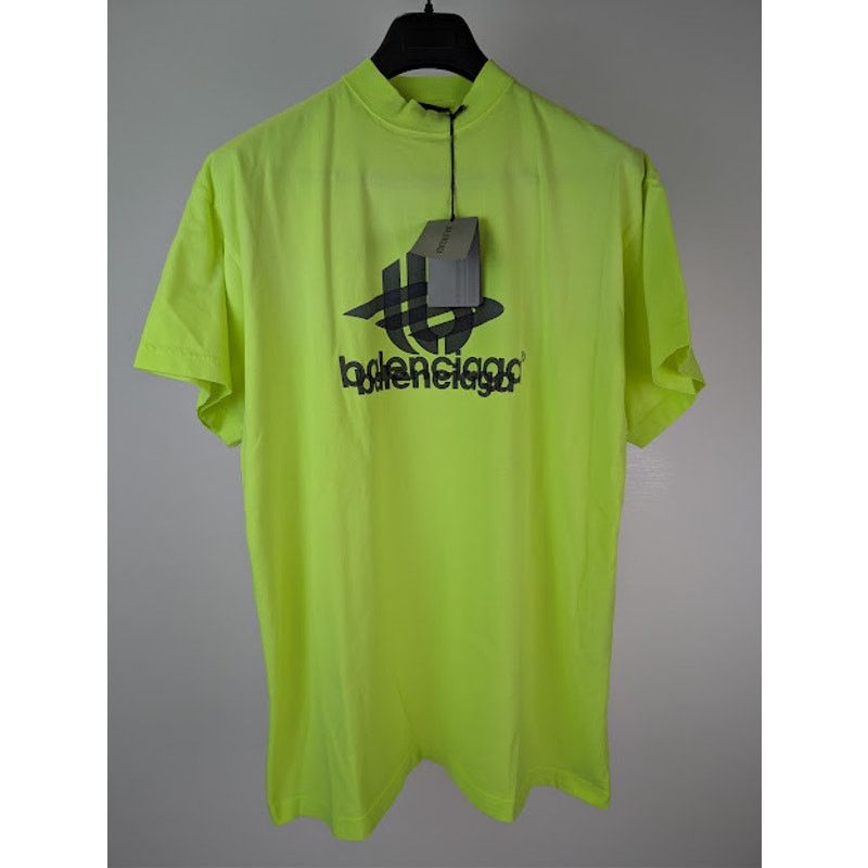 Balenciaga o1rshd1 Layered Sports Vintage Oversized Jersey T-Shirt Size US S / EU 44-46 / 1 - 8 Thumbnail