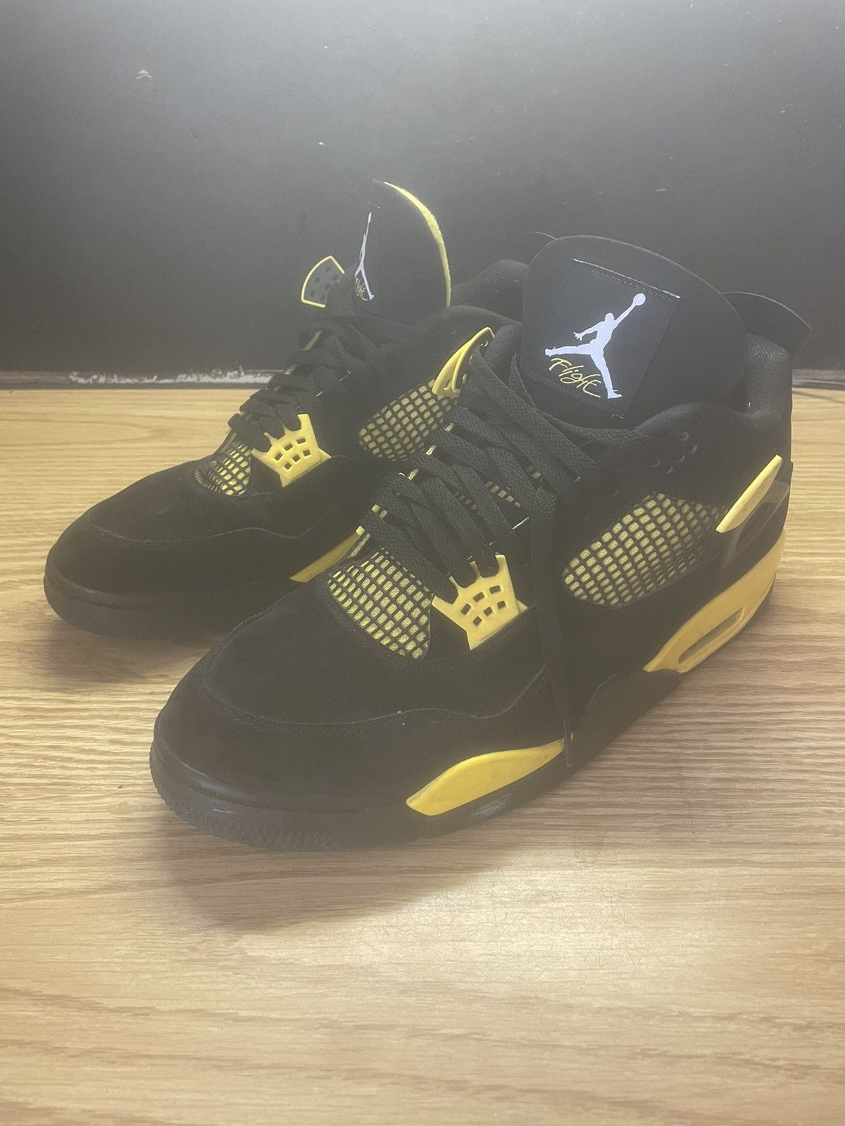 Jordan Brand × Nike Jordan 4 Yellow Thunder Size US 14 / EU 47 - 1 Thumbnail