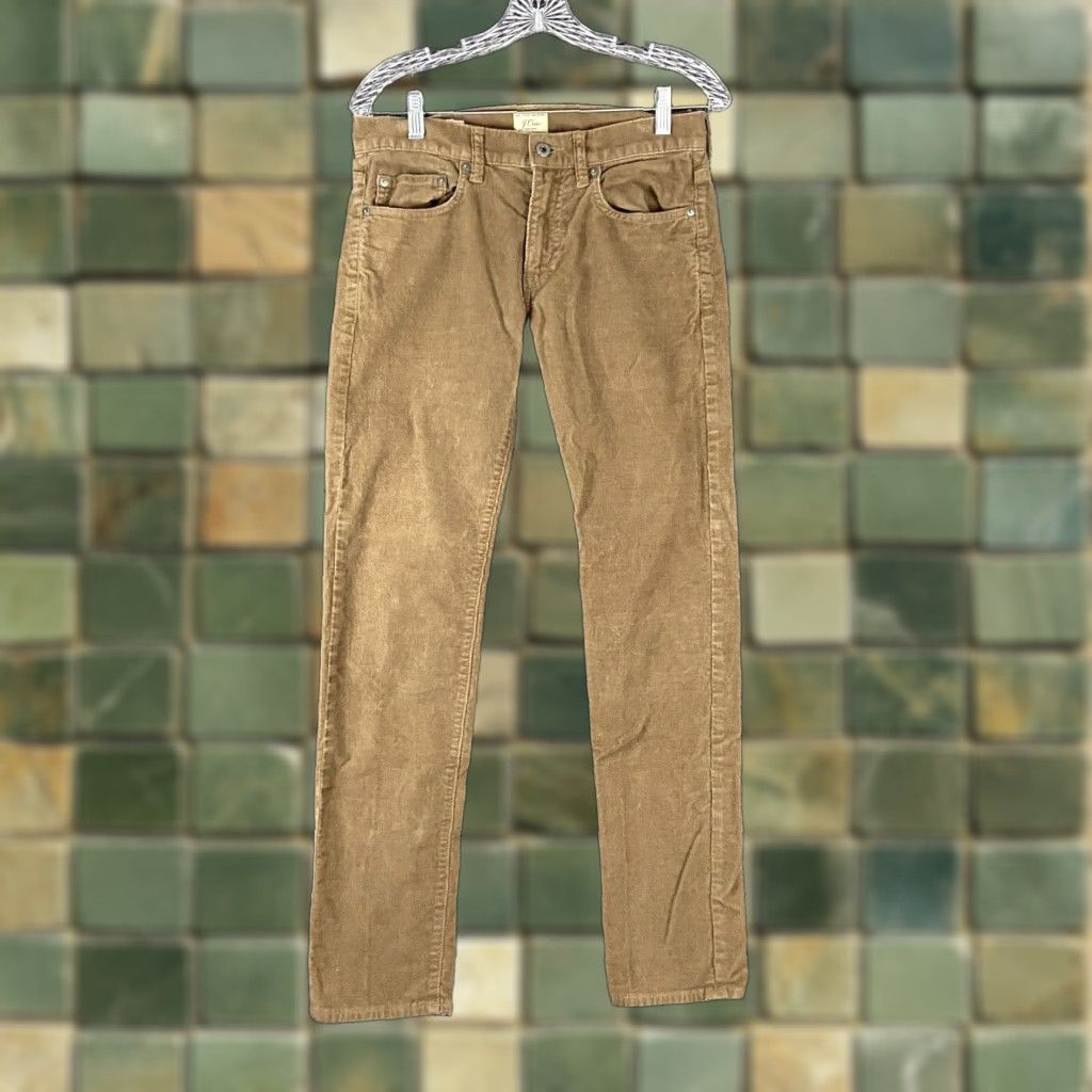 J.Crew VINTAGE J.CREW Brown Corduroy Pants Men’s 30x31 Chino Regular Brown Corduroy Mens 30 Inseam 31 Size US 30 / EU 46 - 1 Thumbnail