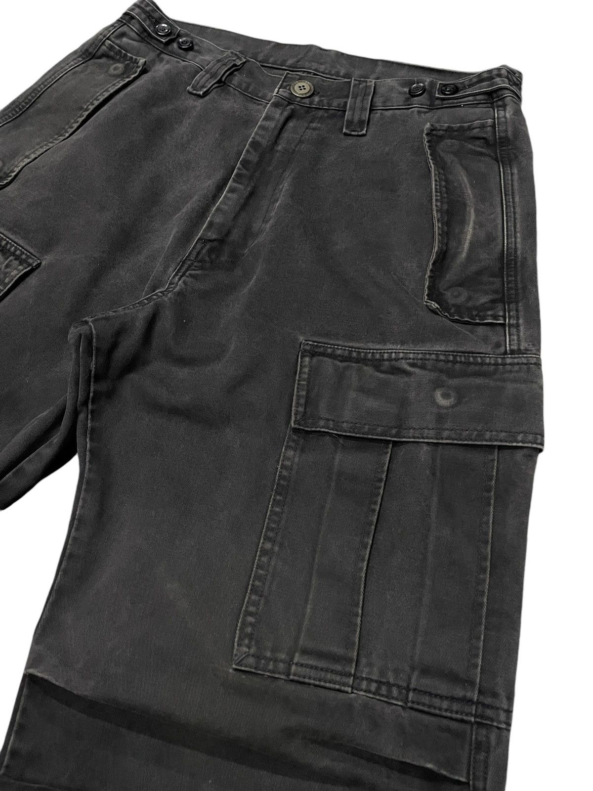 Diesel × Hysteric Glamour Vintage Diesel Baggy Wide Faded Cargo Pants Size US 31 - 8 Thumbnail