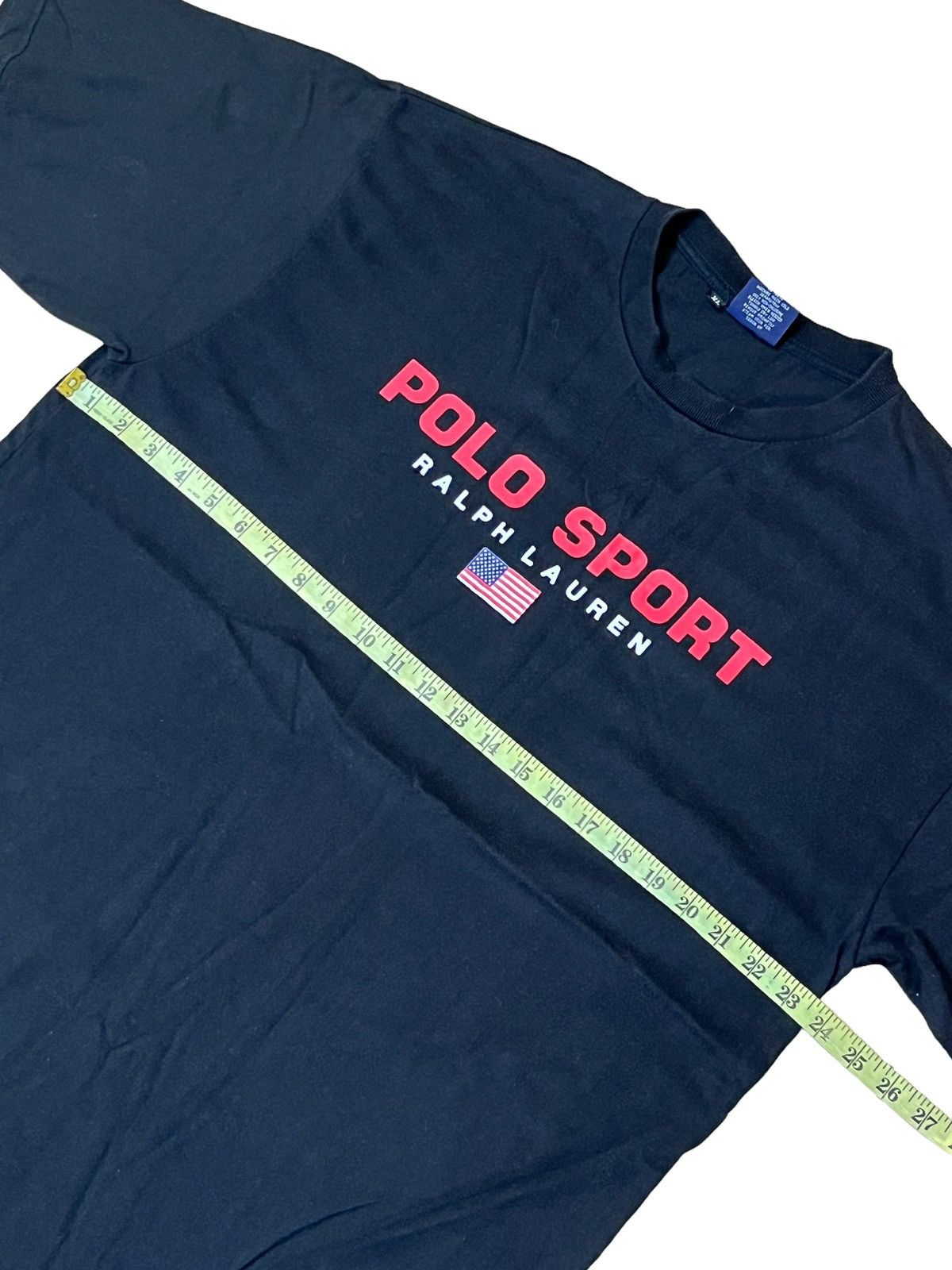 Polo Ralph Lauren VINTAGE POLO SPORTS RALPH LAUREN BIG LOGO TEE SHIRT Size US XL / EU 56 / 4 - 6 Thumbnail
