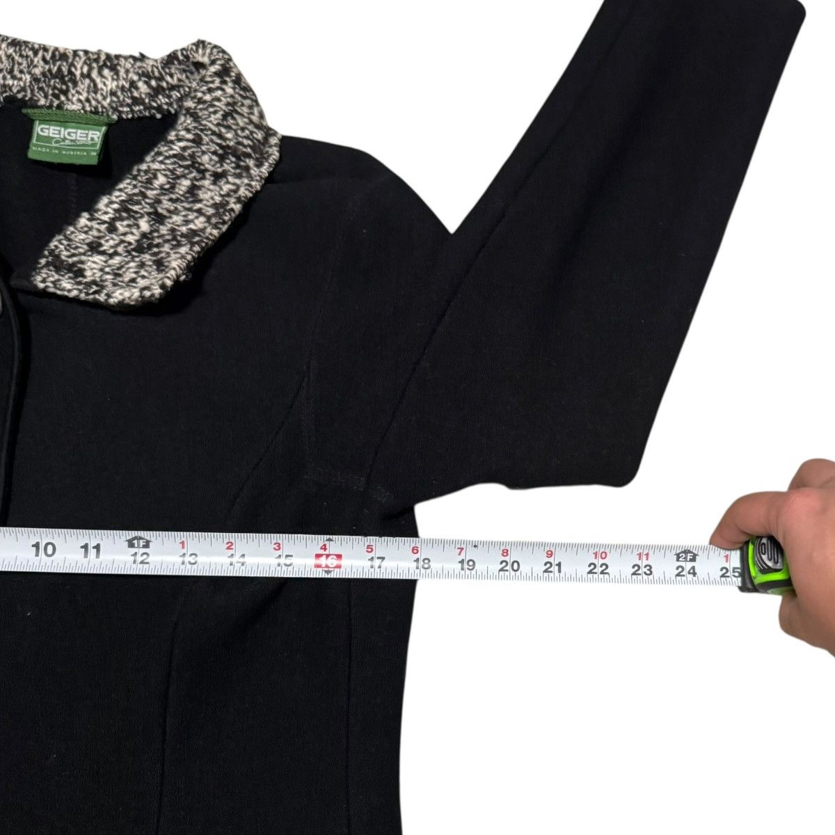 Other Geiger Austria Made Wool Button Front Coat Women's 38 (M) Size M / US 6-8 / IT 42-44 - 7 Thumbnail