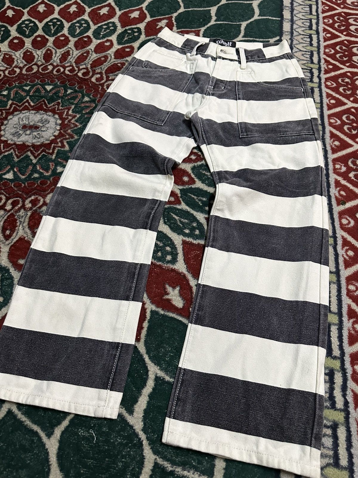 Avirex × Schott 1990 - Schott Bros NY Denim Prisoner Pant Size US 28 / EU 44 - 8 Thumbnail