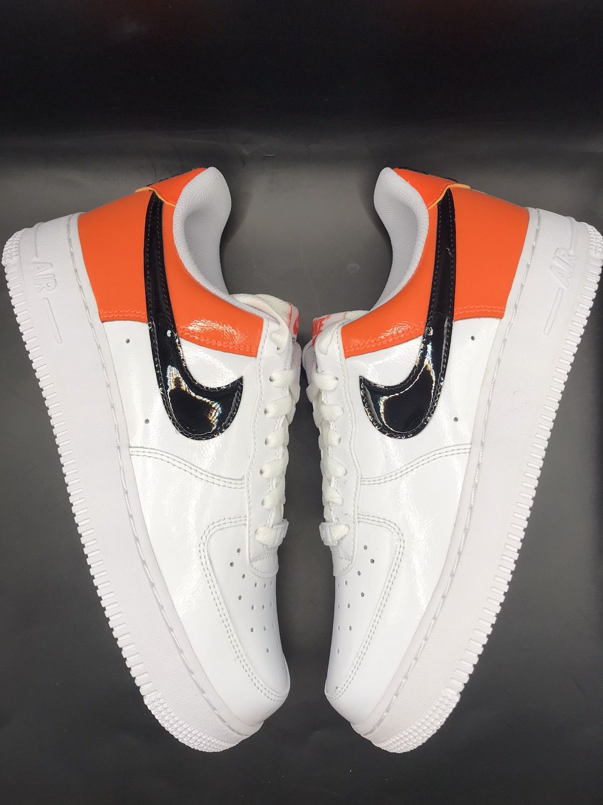Nike Nike Air Force 1 Essential White/Briliant Orange Size US 10 / IT 40 - 2 Thumbnail