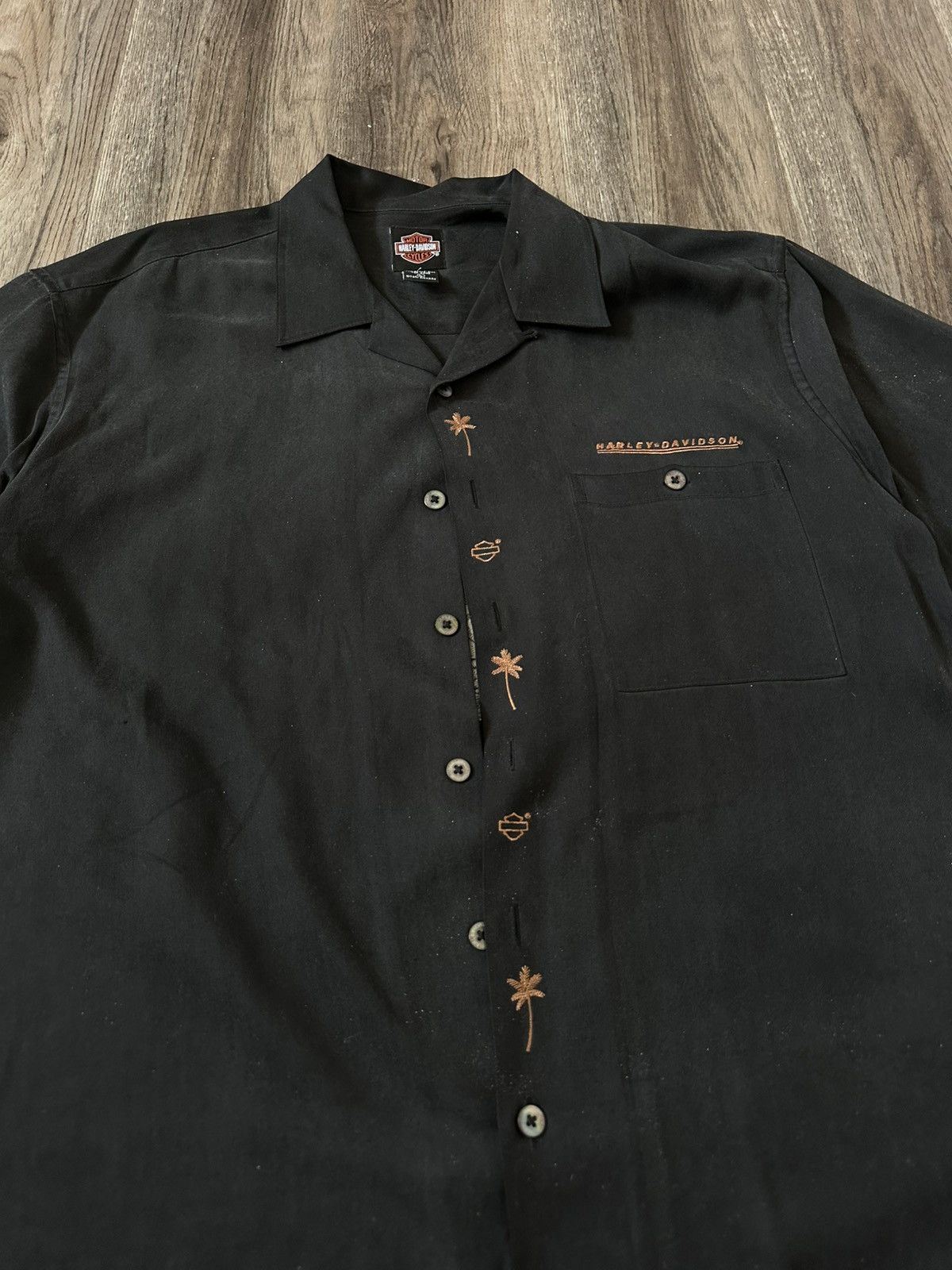 Vintage Vintage Harley Davidson Hawaii Rock Shirt Size US XL / EU 56 / 4 - 6 Thumbnail