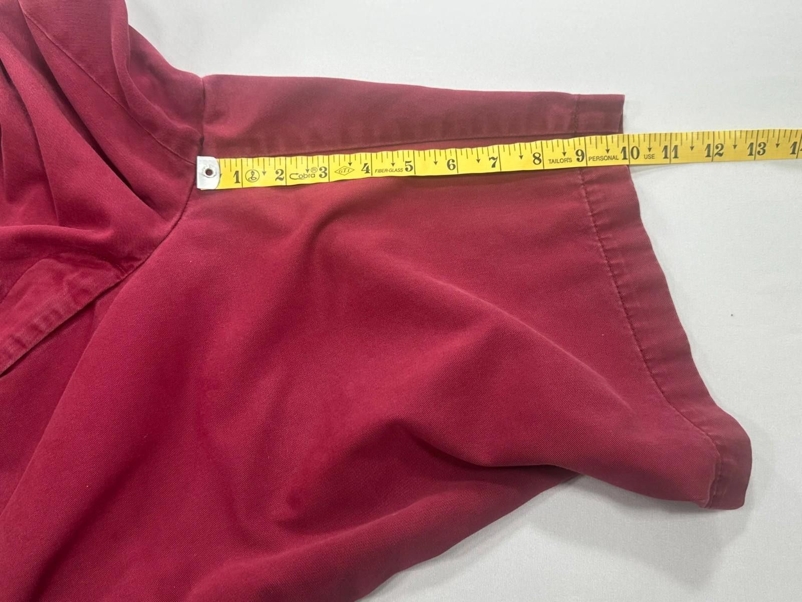 Banana Republic Banana Republic Aiden Shorts Flat Front Red Men's 31 Size US 31 - 5 Thumbnail
