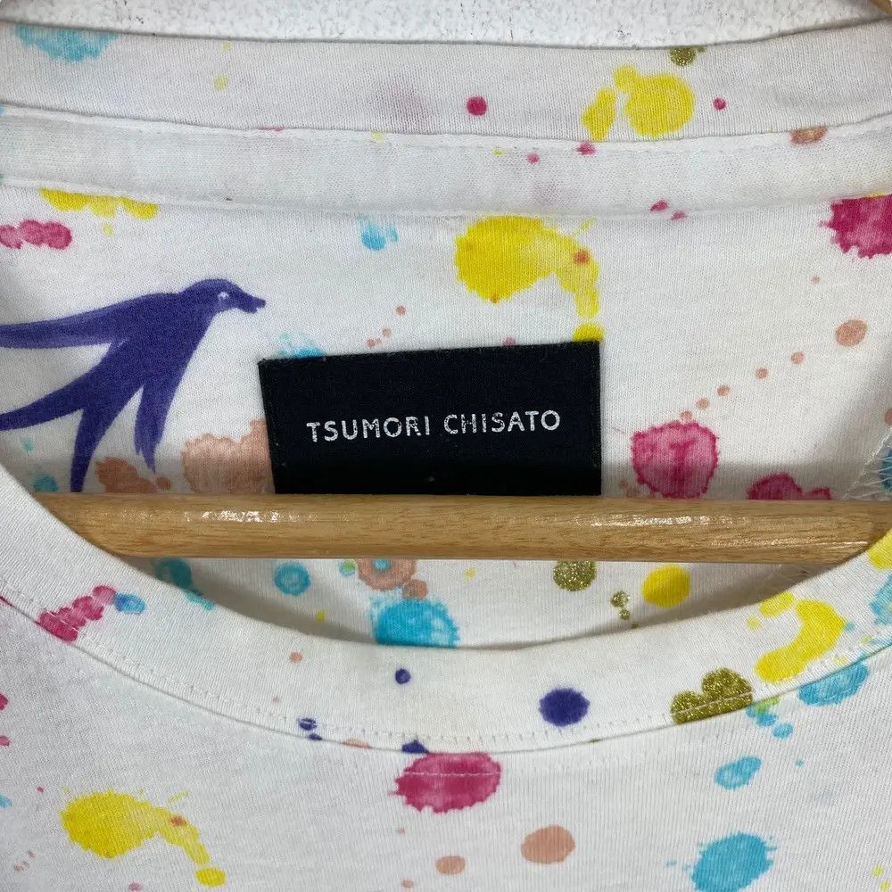 Tsumori Chisato TSUMORI CHISATO Colourful Paint Splatter Design Tee Shirt Size US M / EU 48-50 / 2 - 5 Thumbnail