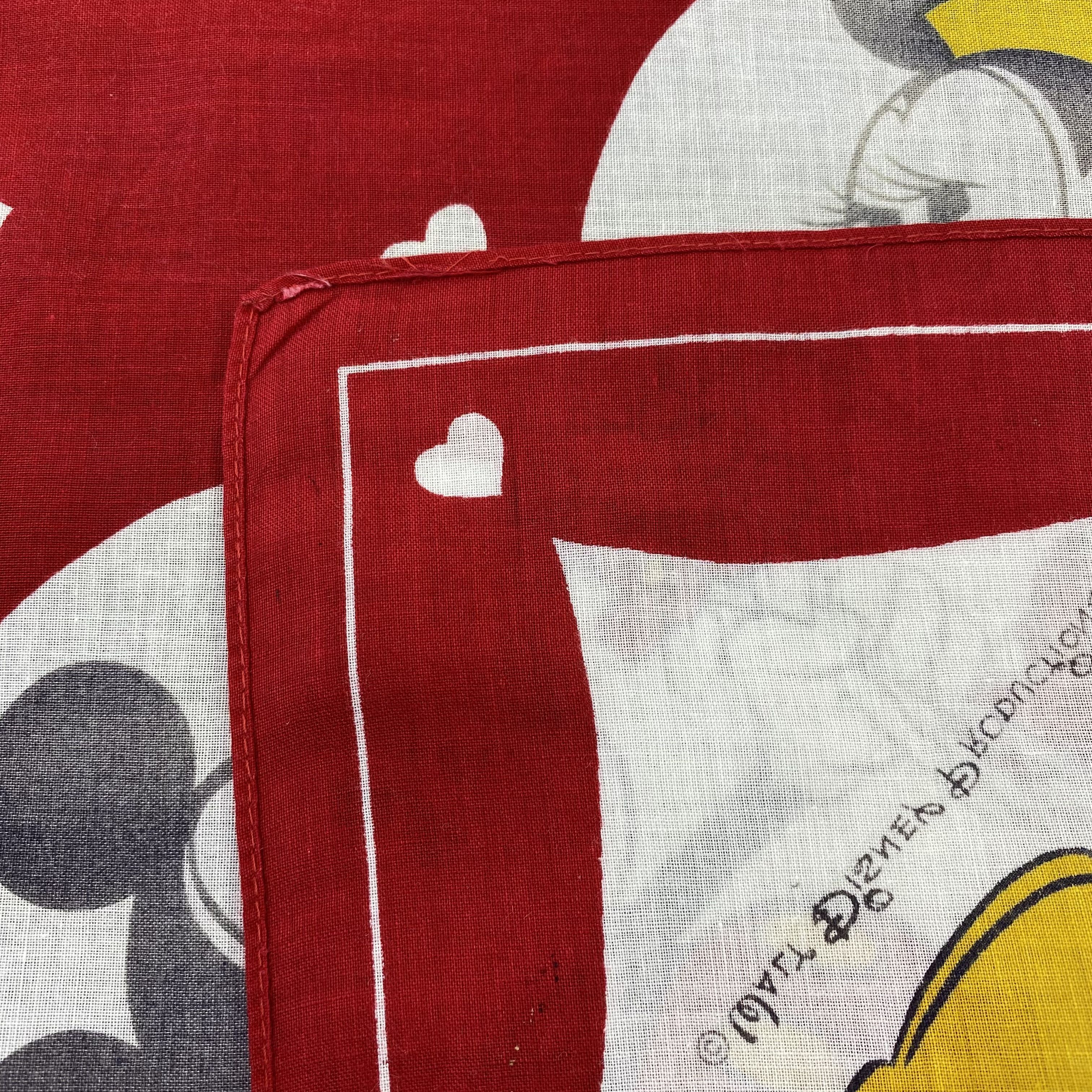 Anime Disney Handkerchief Cartoon Mickey mouse-B1420 Size ONE SIZE - 7 Thumbnail