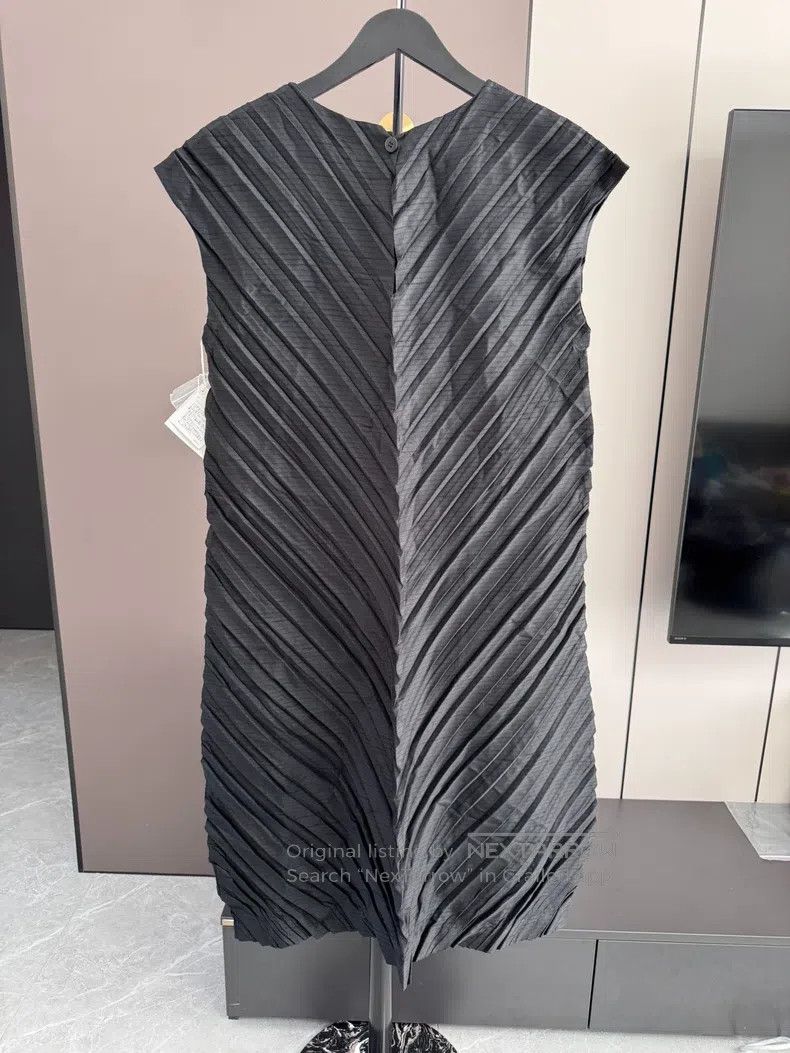 Issey Miyake Issey Miyake Main Line Dress in Black Size M / US 6-8 / IT 42-44 - 3 Thumbnail