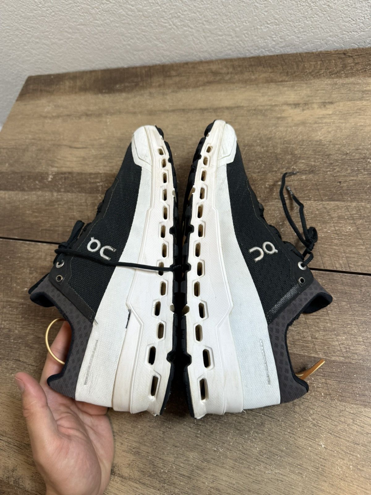 On On Cloudultra Men’s Running Sneakers Black Size 9.5 shoes Size US 9.5 / EU 42-43 - 5 Thumbnail