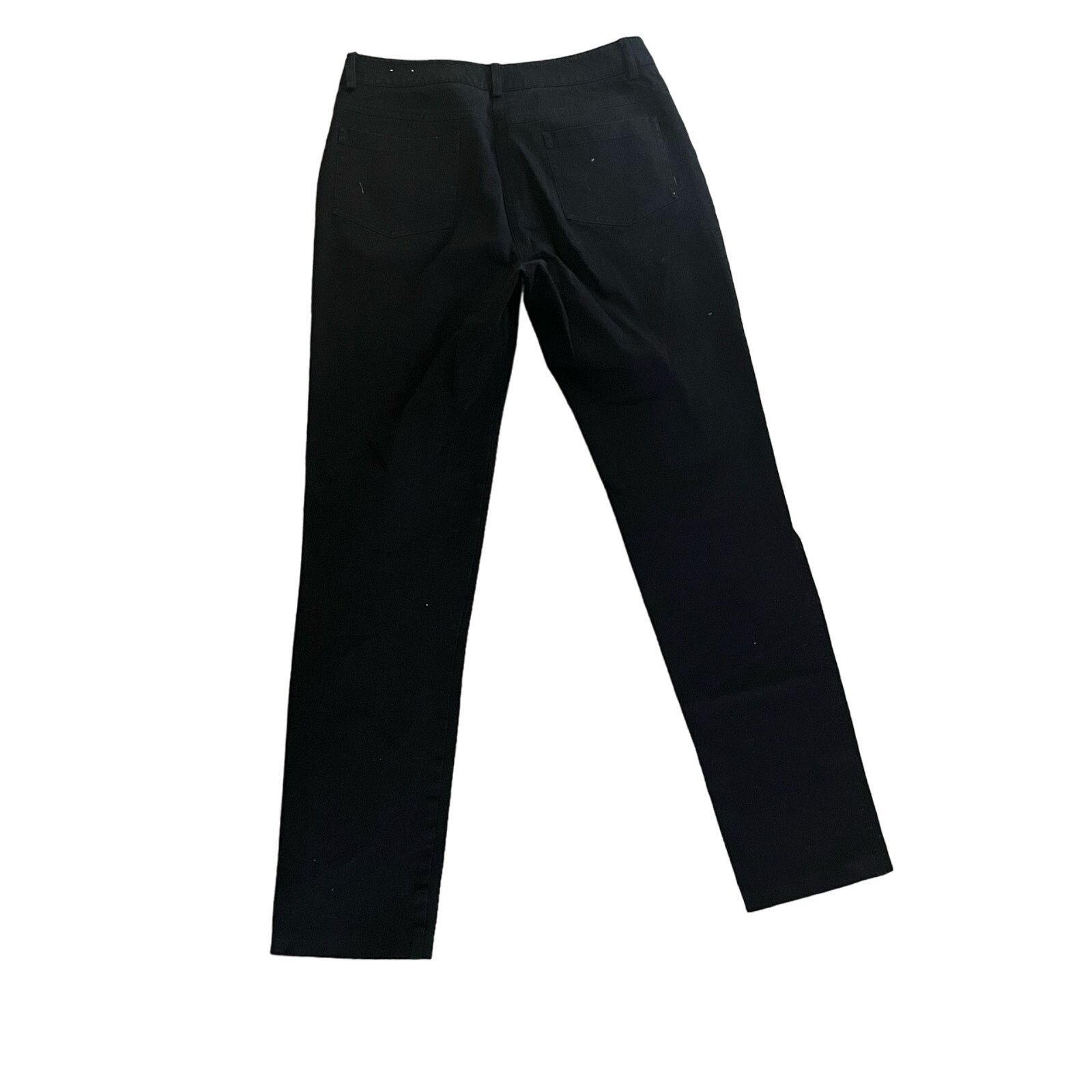 J.McLaughlin J.McLaughlin Black Slim-Fit Jeans - Size 6, EUC Size 28" / US 6 / IT 42 - 3 Thumbnail