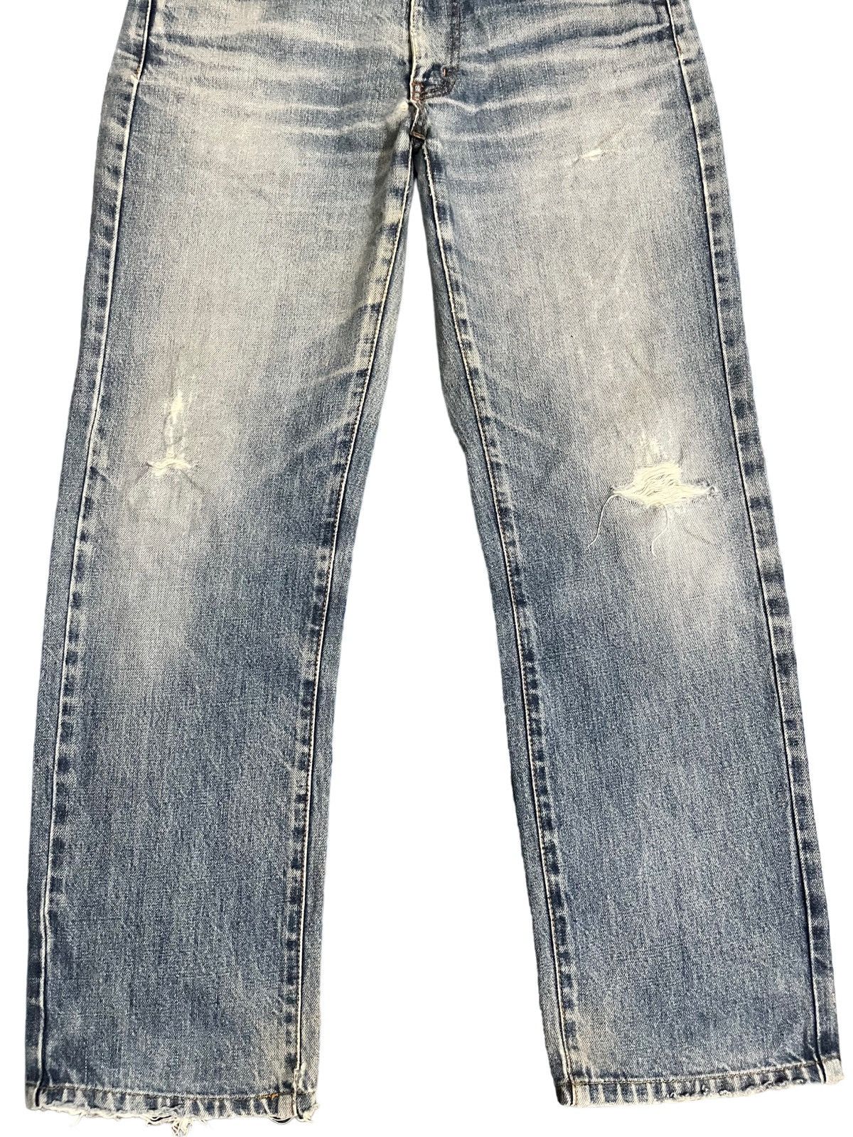 George Cox Japanese Cox Distressed Denim Size US 32 / EU 48 - 3 Thumbnail