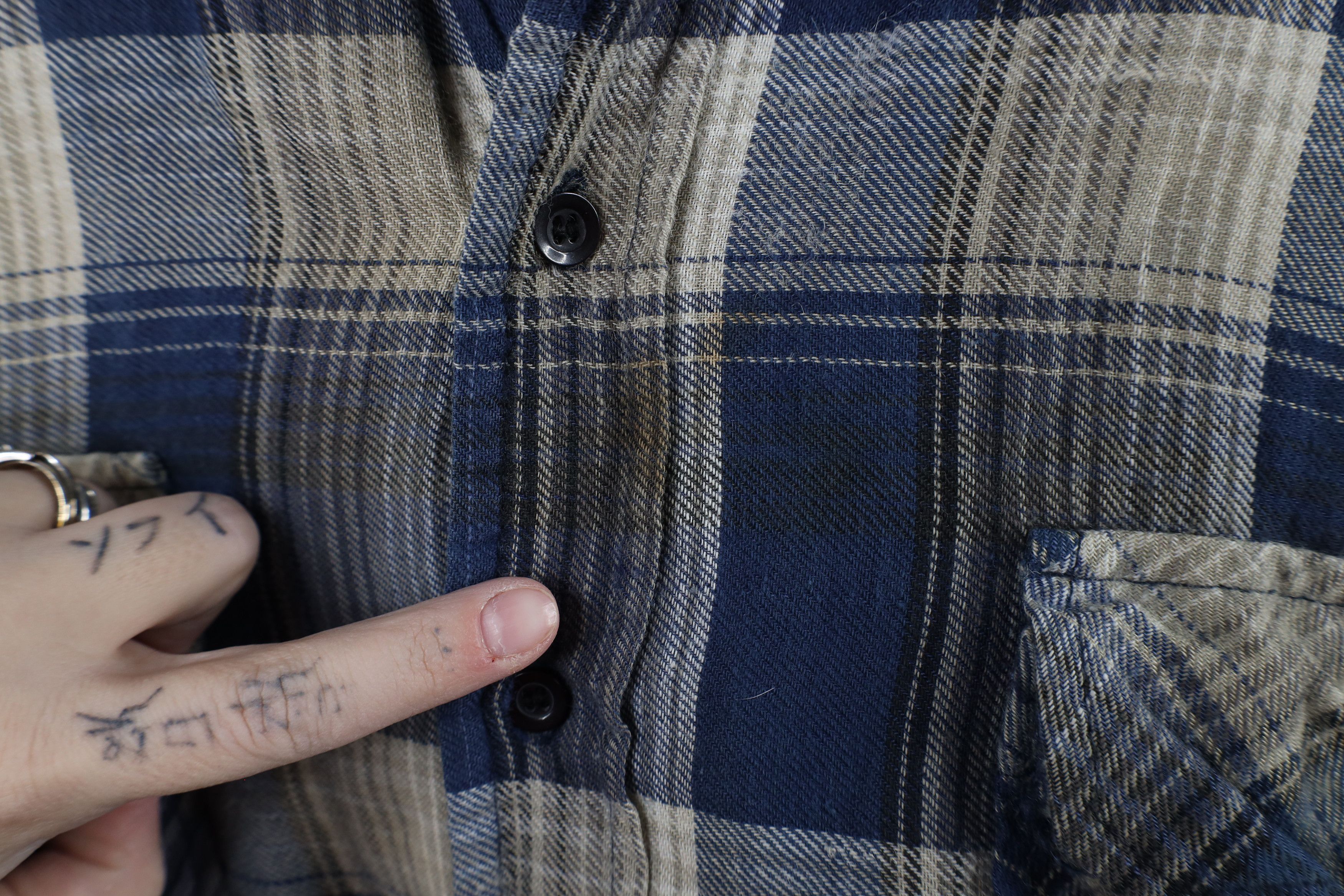 Vintage Vintage 90s Streetwear Flannel Shirt Jacket Jac shirt Size US XXL / EU 58 / 5 - 4 Thumbnail