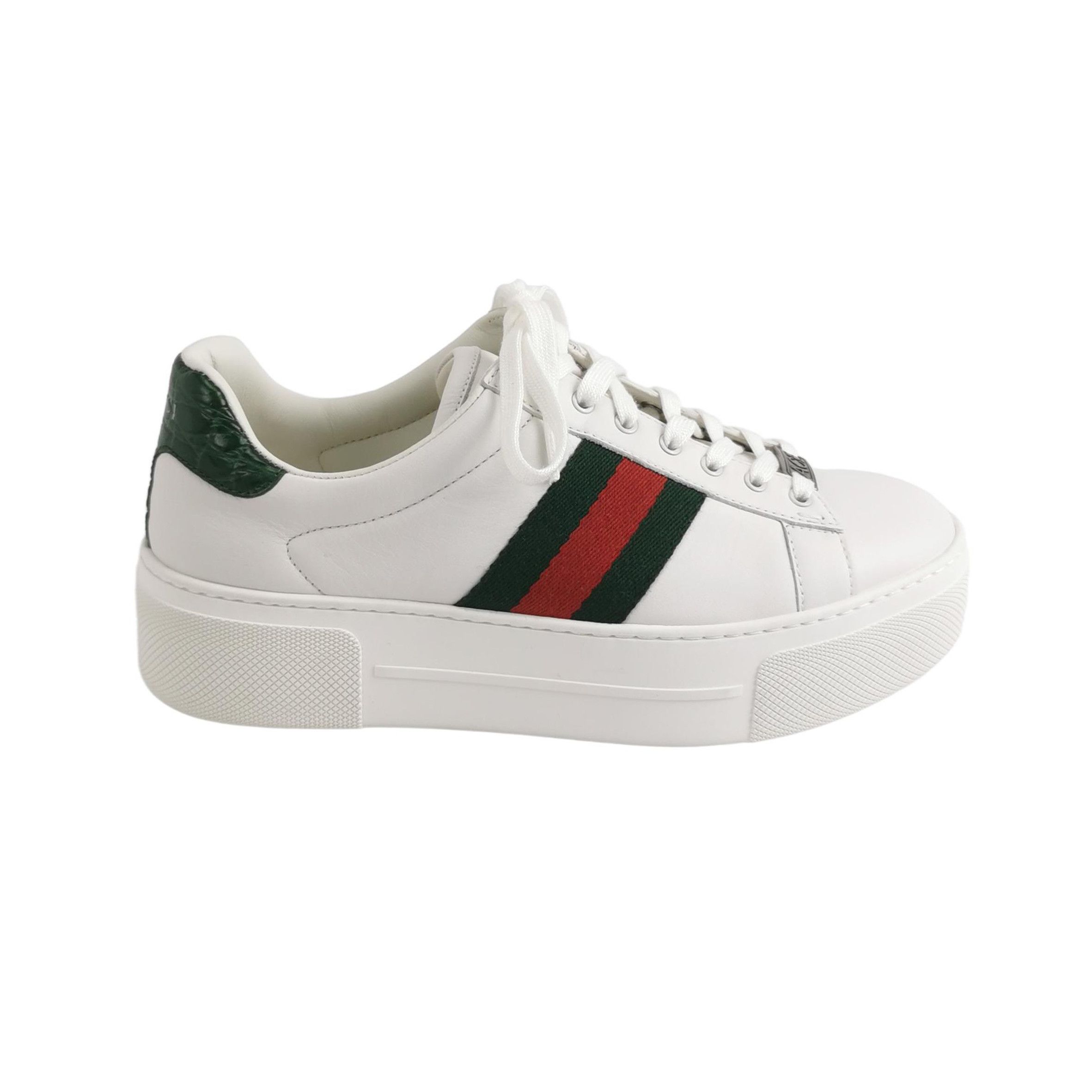 Gucci Gucci Women 6-5 Lowtop Sneakers Size US 6.5 / IT 36.5 - 1 Thumbnail