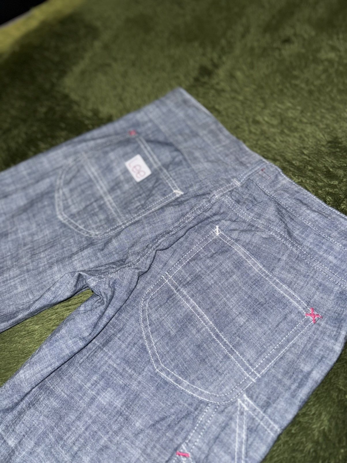 Lee [M] LEE Made in Japan EME Line Chambray Work Pants Size US 30 / EU 46 - 9 Thumbnail