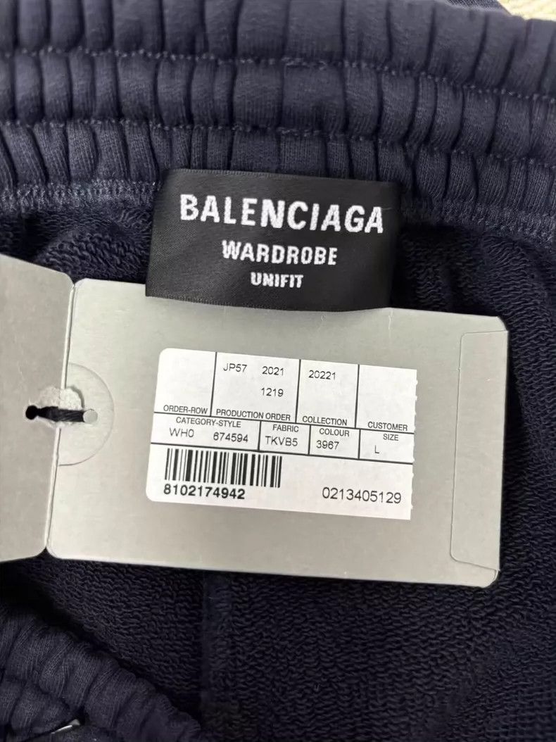 Balenciaga Balenciaga size L Embroidered logo slacks Size US 27 - 3 Thumbnail