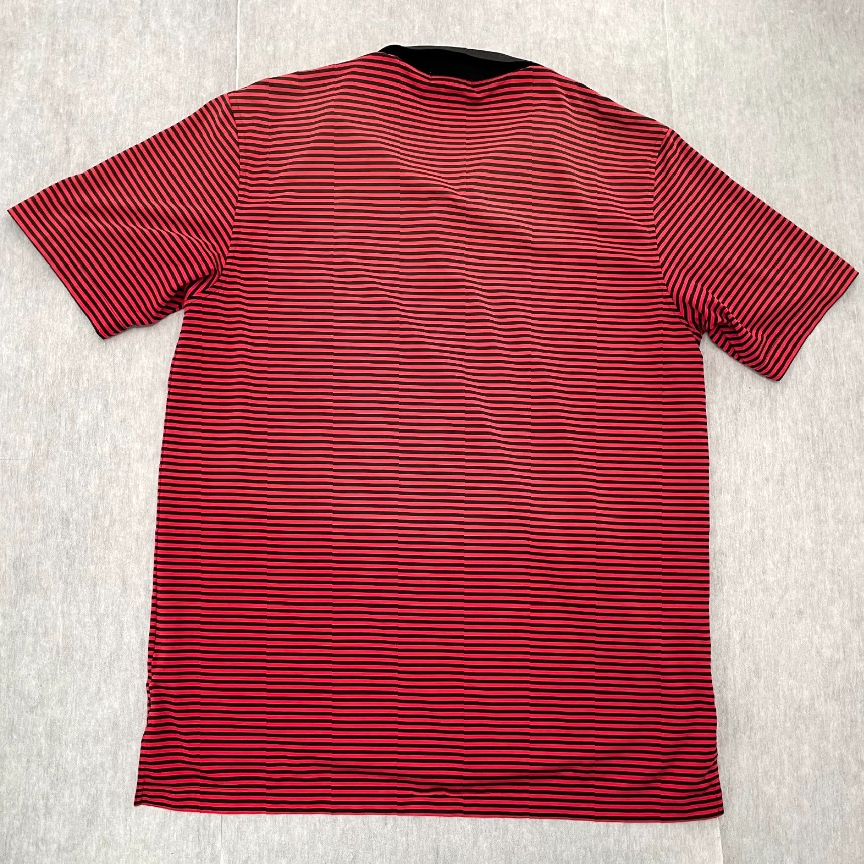 Peter Millar Peter Millar Shirt Adult Large Red Black Polo Striped Summer Comfort Logo Mens L Size US L / EU 52-54 / 3 - 2 Thumbnail