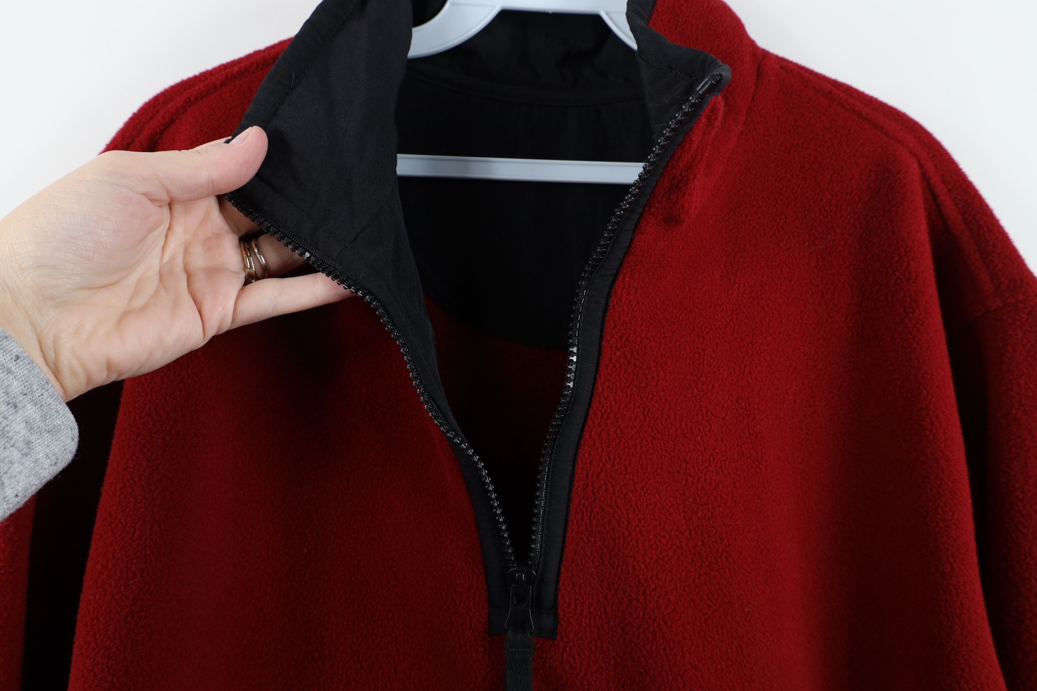 Vintage Vintage 90s Y2K Streetwear Half Zip Fleece Pullover Sweater Size US L / EU 52-54 / 3 - 8 Thumbnail