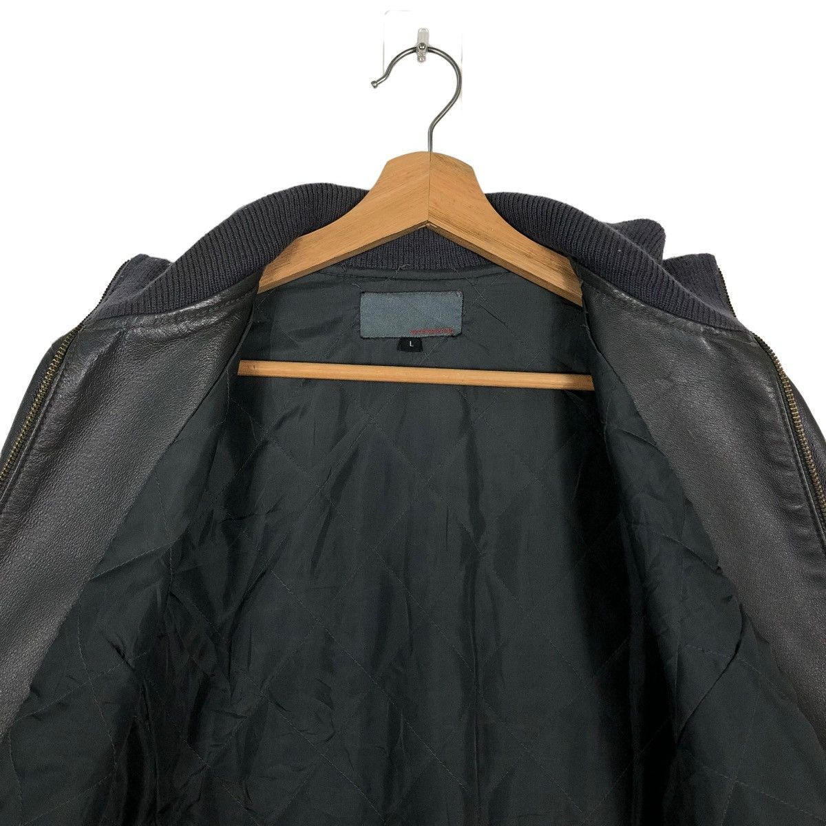 Japanese Brand 🔥90’s Vintage Soft Leather Biker Jacket Intensifier Japan Size US L / EU 52-54 / 3 - 10 Thumbnail