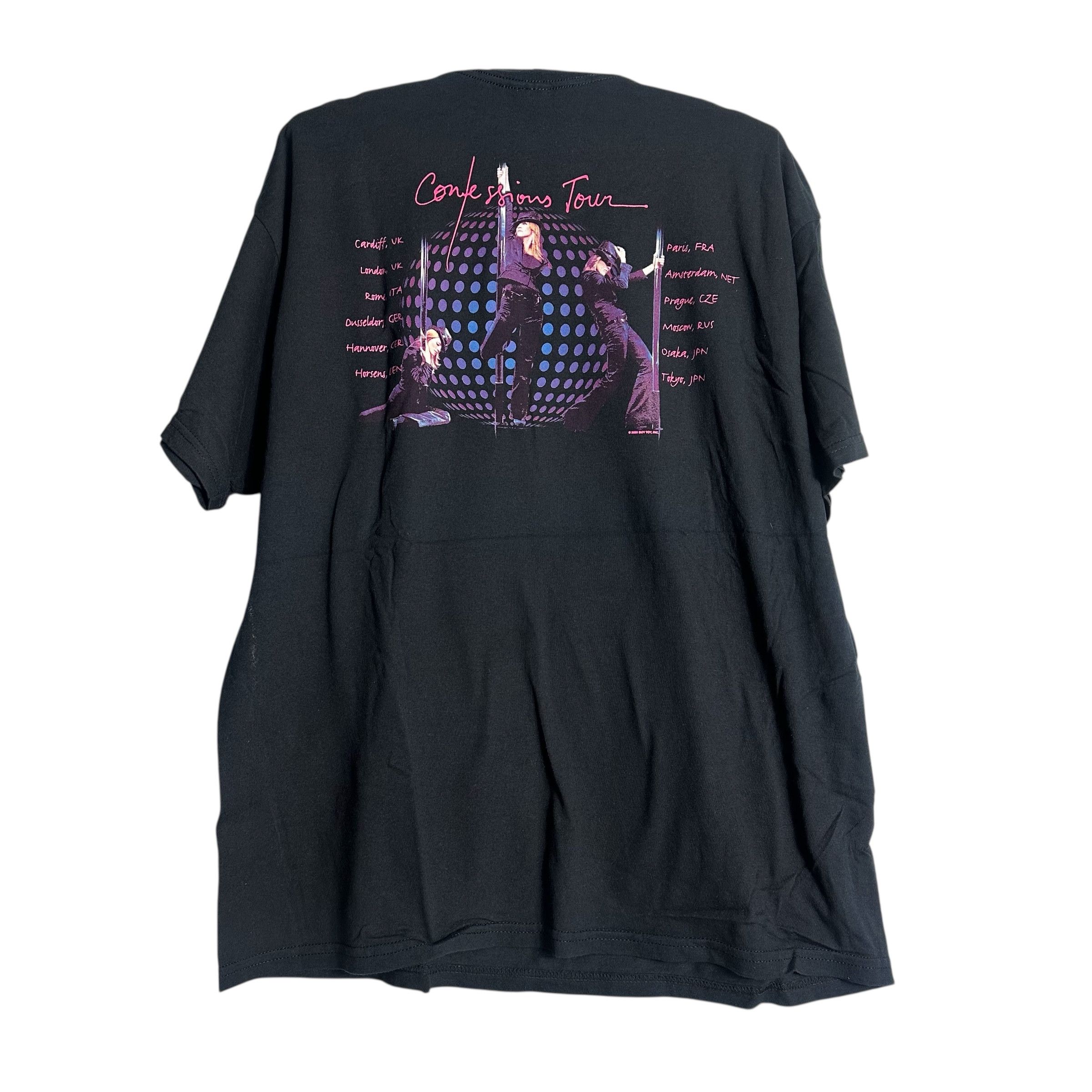Band Tees 🔥RARE🔥Vintage Madonna Confession Tour OVP T-shirt Size US XL / EU 56 / 4 - 4 Thumbnail
