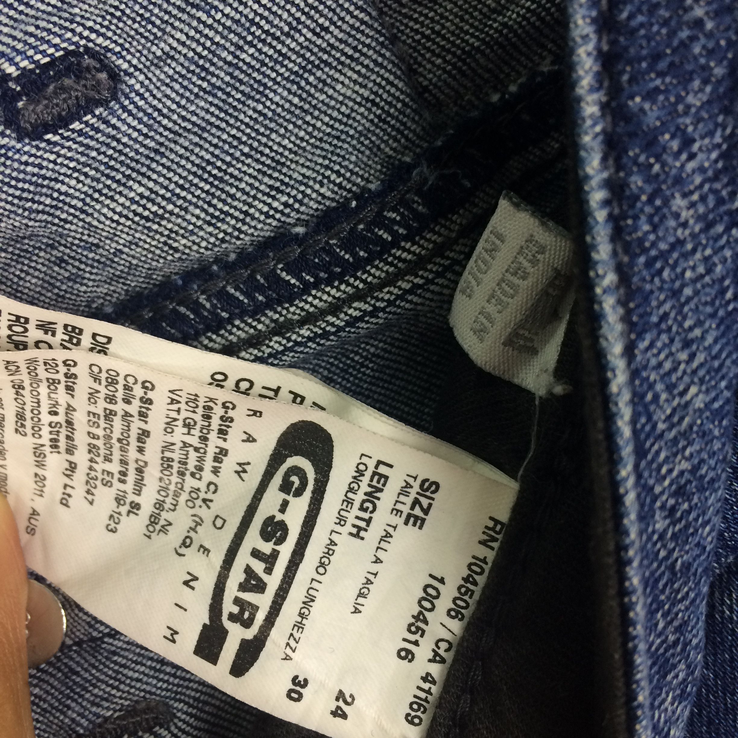 G-Star X21 G-STAR RAW 96 BIKER JEANS W30 Size US 30 / EU 46 - 6 Thumbnail