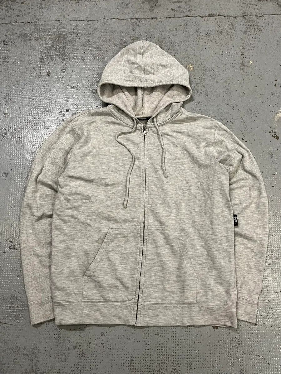 agnes b. Agnès B Grey Minimalist Zip-Up Hoodie Size US M / EU 48-50 / 2 - 1 Thumbnail