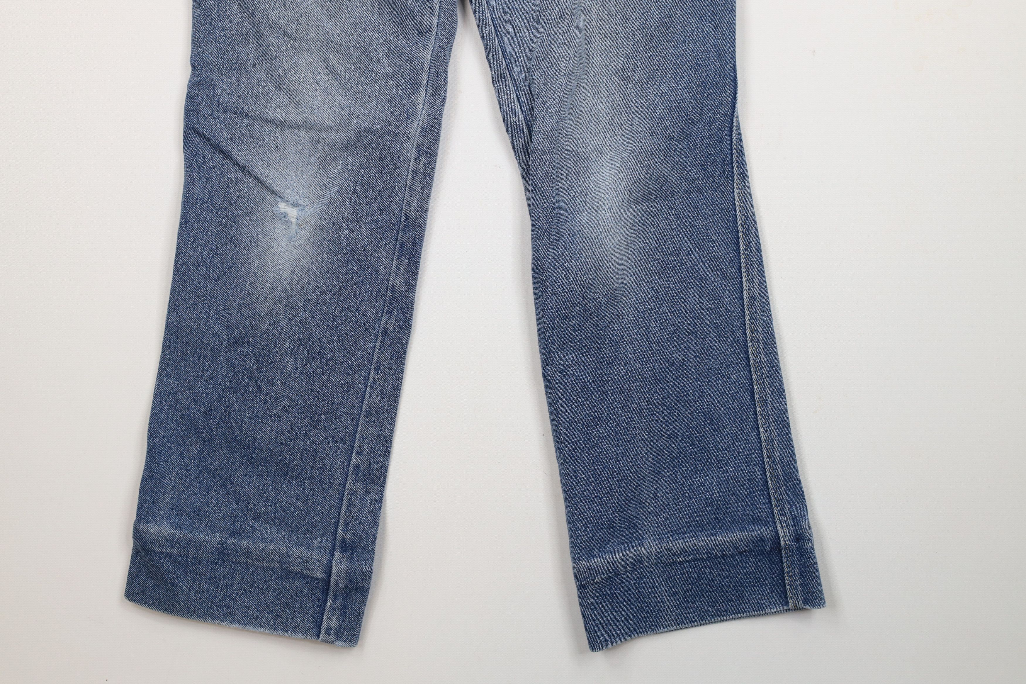 Vintage Vintage 90s Streetwear Babydoll Flared Denim Jeans Blue Size 24" / US 00 / IT 34 - 5 Thumbnail