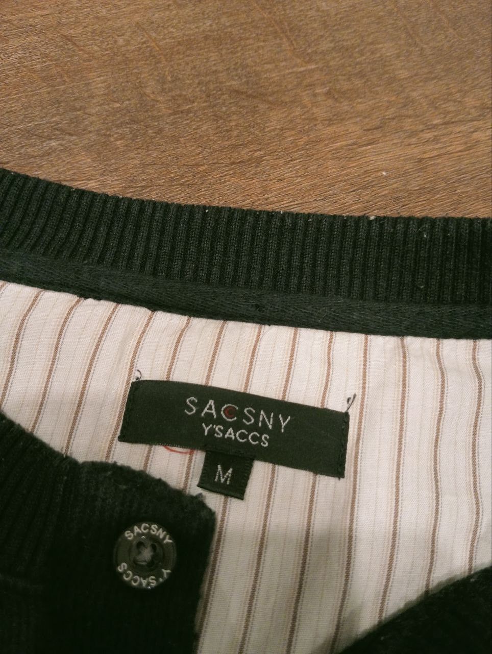 Yohji Yamamoto VINTAGE SACSNY Y'SACCS SWEATSHIRT SIZE M Size US M / EU 48-50 / 2 - 6 Thumbnail