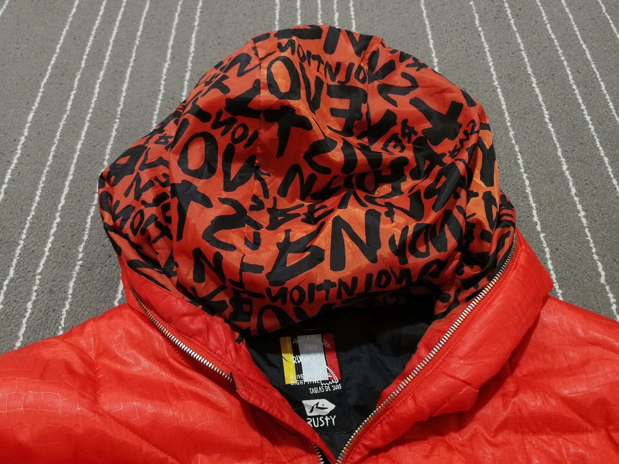 Rusty RUSTY surf full Zippers puffer jacket L Size US M / EU 48-50 / 2 - 9 Thumbnail