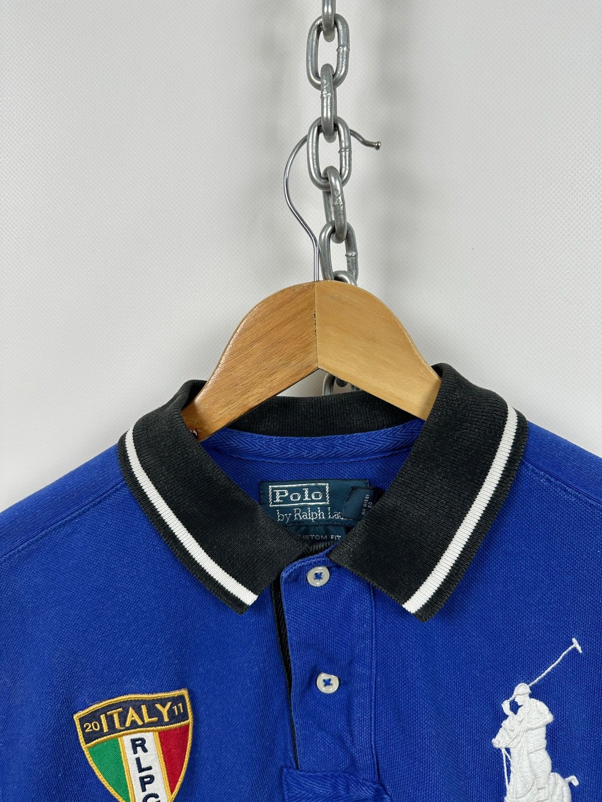 Polo Ralph Lauren Vintage Polo Ralph Lauren Italia Polo Y2K Chief Keef Size US M / EU 48-50 / 2 - 14 Thumbnail