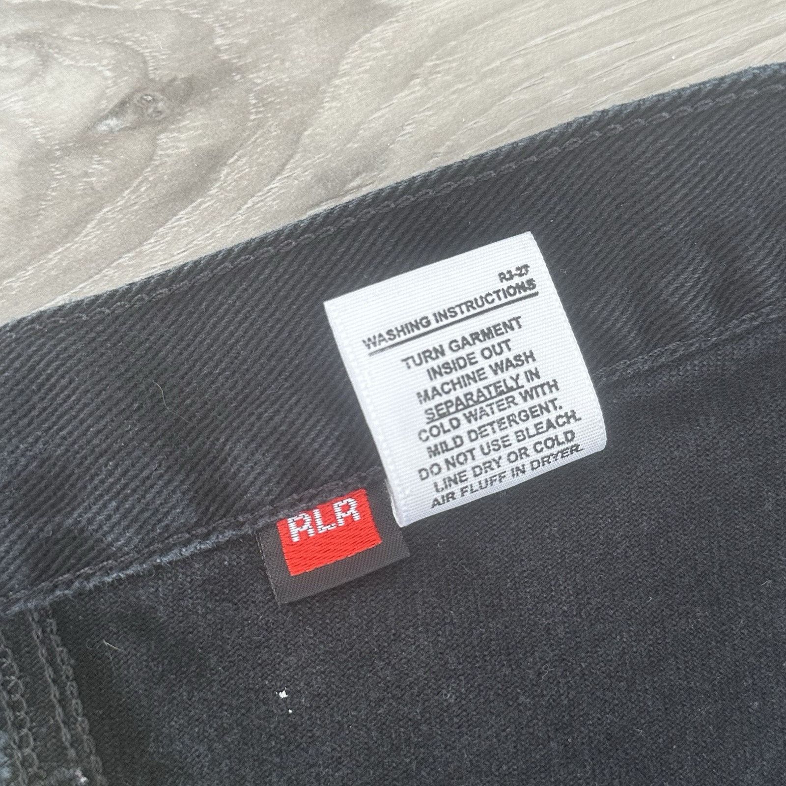 Vintage Rocky Mountain Vintage Jeans Women's 33x34 Black Bareback Size 33" - 5 Thumbnail