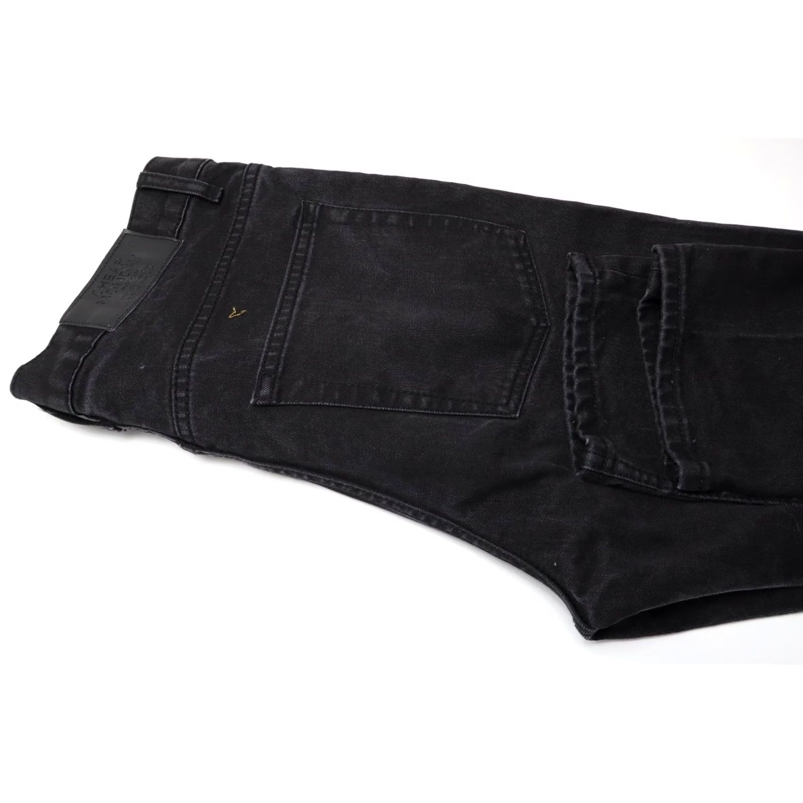 Cheap Monday Cheap Monday Sonic Rinse Black Jeans Slim W32/L34 Zip Fly Stretched Men Size US 32 / EU 48 - 5 Thumbnail