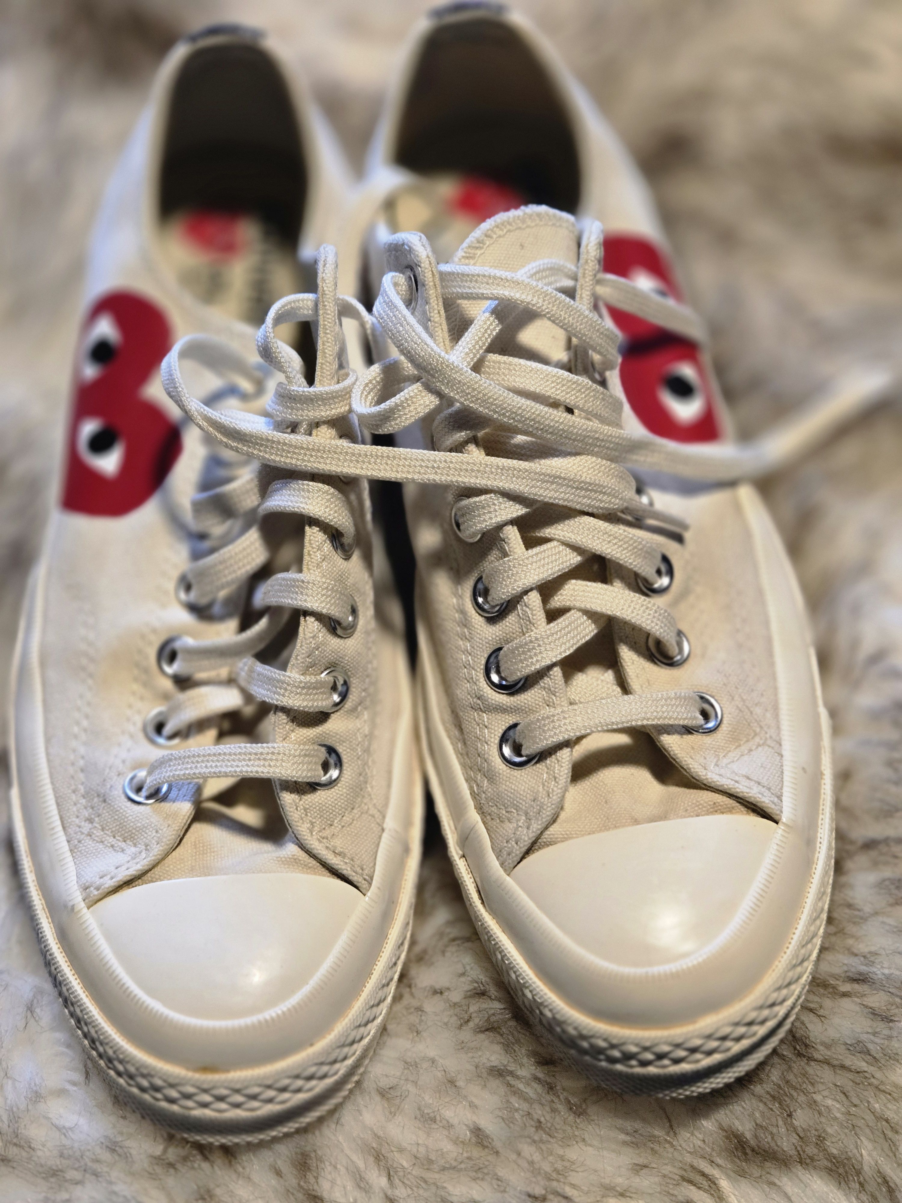 Comme des Garcons PLAY Comme des Garcon play converse Size US 9 / EU 42 - 2 Thumbnail