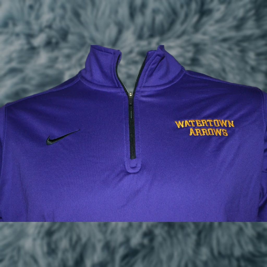 Nike Nike Sweatshirt Pullover Dri Fit Medium Purple High School Arrows Watertown SD Men Size US M / EU 48-50 / 2 - 1 Thumbnail