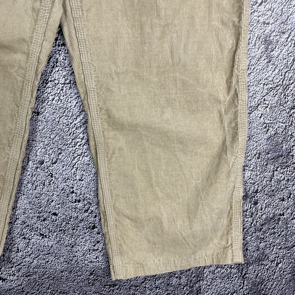 Carhartt × Carhartt Wip × Vintage 🦖VINTAGE🦖 Carhartt WIP Corduroy Beige Simple Pants Velvet Size US 33 - 8 Thumbnail