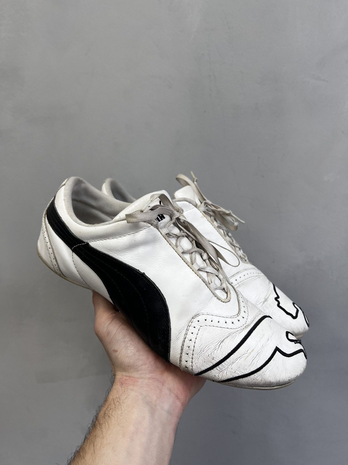 Adidas × Puma 00s SPEEDCAT PUMA Y-3 STYLE LEATHER MOTO BOOTS SNEAKERS Size US 8.5 / IT 38.5 - 14 Thumbnail