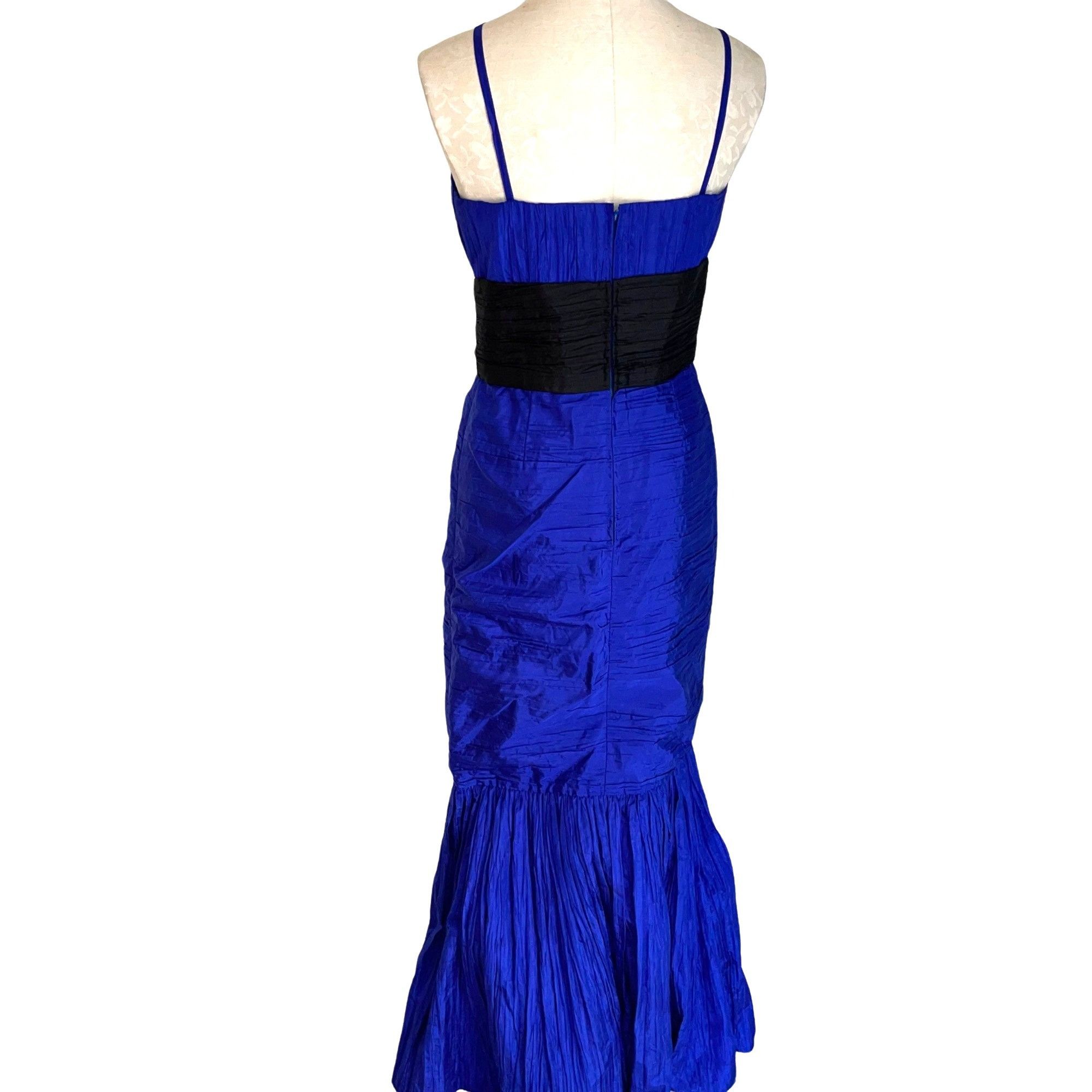 Vintage Amarotico Vintage Womens Gown Size 8 Blue Back Size M / US 6-8 / IT 42-44 - 2 Thumbnail
