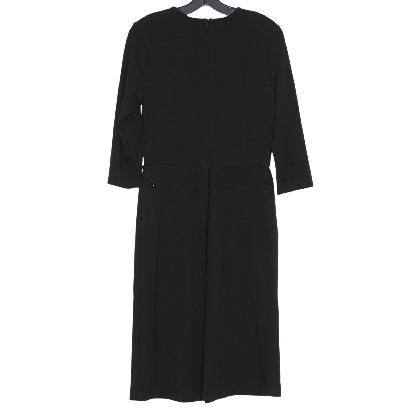 Betabrand Betabrand Ponte Black Dress M Office Business Casual Size M / US 6-8 / IT 42-44 - 3 Thumbnail