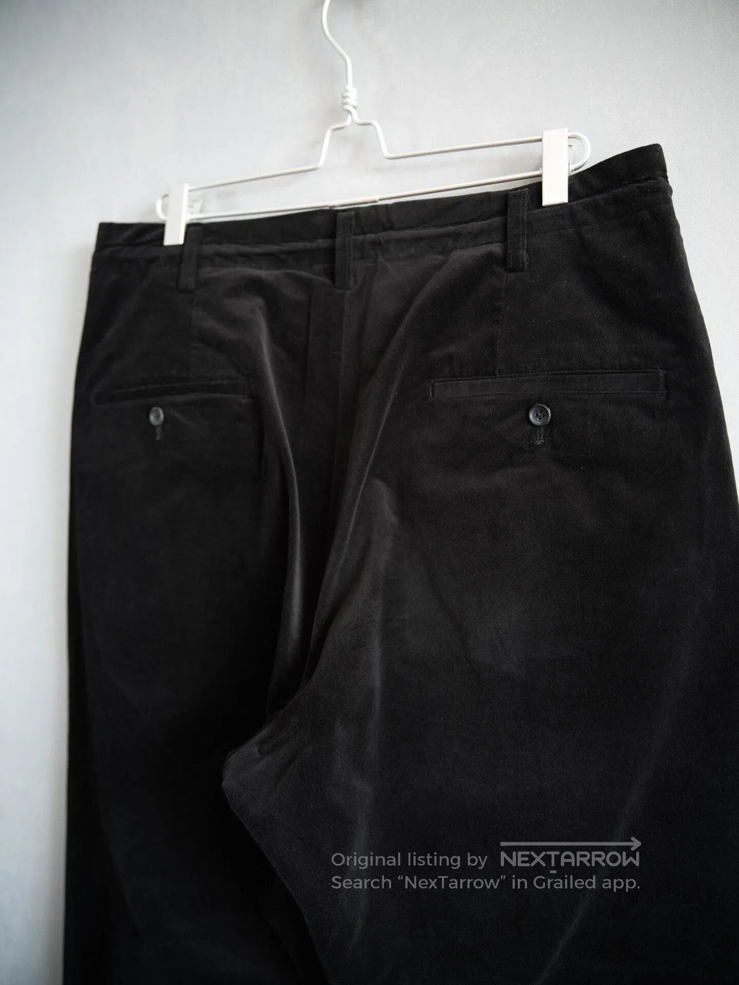 Yohji Yamamoto Yohji Yamamoto Velvet Trousers. Size US 28 / EU 44 - 7 Thumbnail
