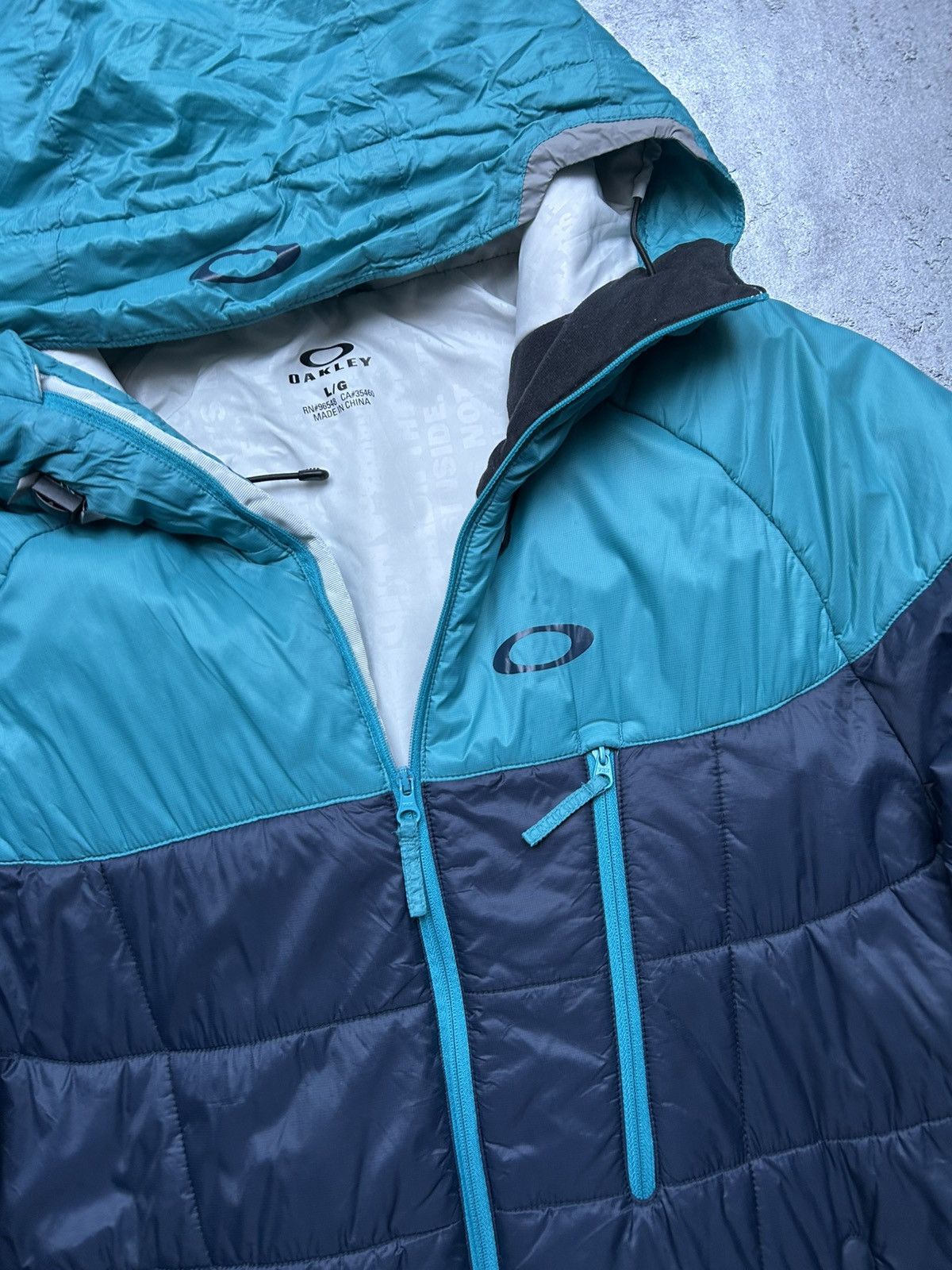 Oakley Oakley Jacket O Logo Puffer Gorpcore Japan Style Y2k Size US L / EU 52-54 / 3 - 4 Thumbnail