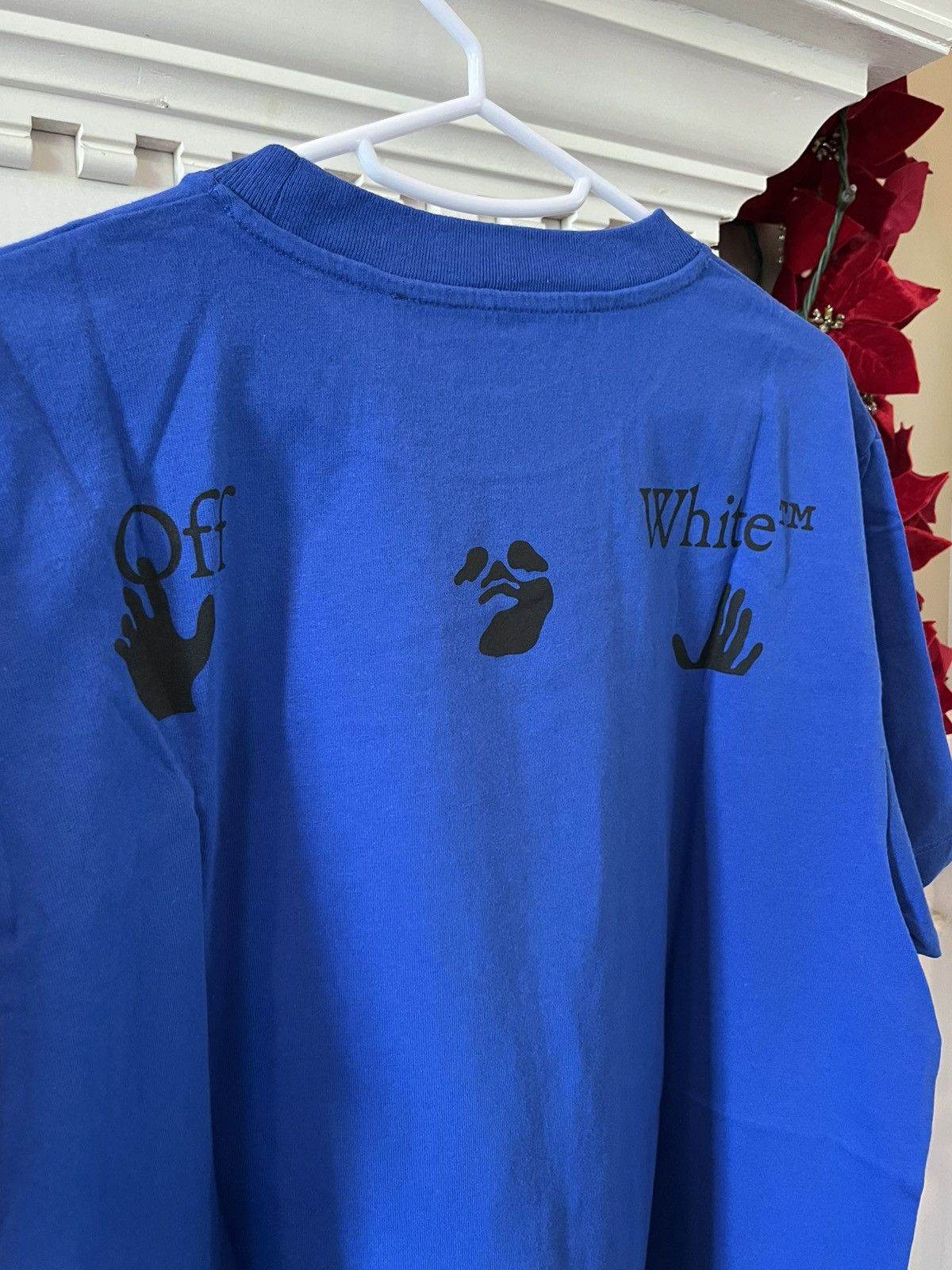 Off-White Blue Off-White t-shirt, never worn w tags Size US M / EU 48-50 / 2 - 5 Thumbnail
