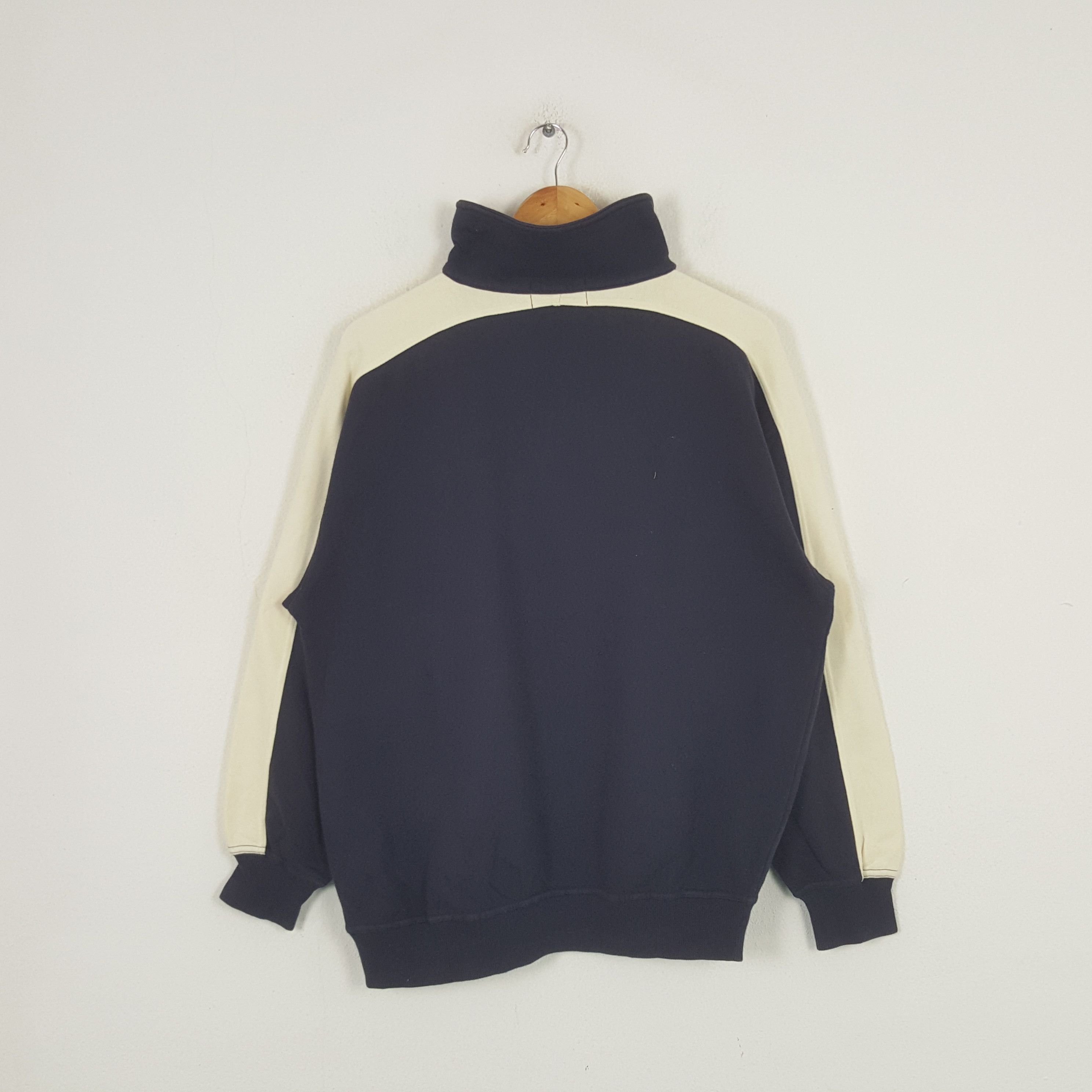 Chaps × Chaps Ralph Lauren × Vintage Vintage Chaps Ralph Lauren American Half Zipper Sweatshirt Size US L / EU 52-54 / 3 - 3 Thumbnail