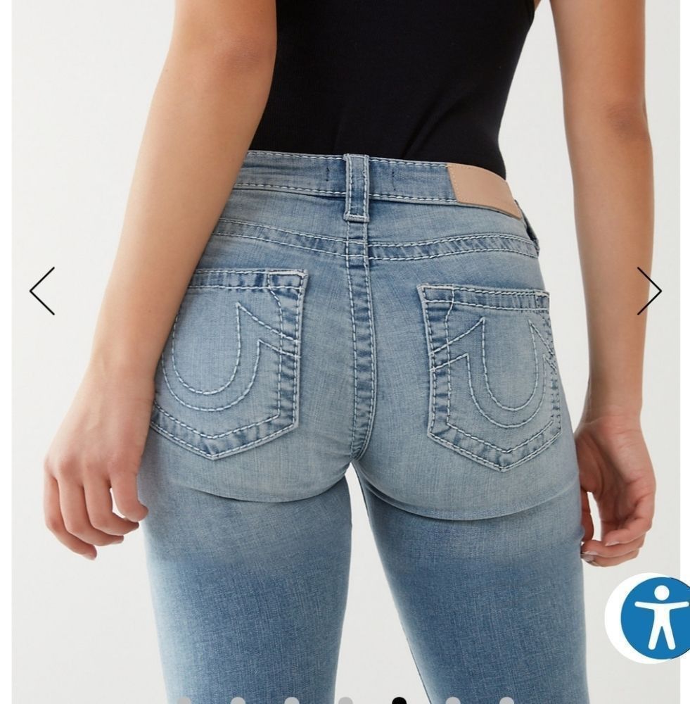 True Religion True religion jennie big t curvy mid rise size 25 Size 25" / US 0 / IT 36 - 2 Thumbnail
