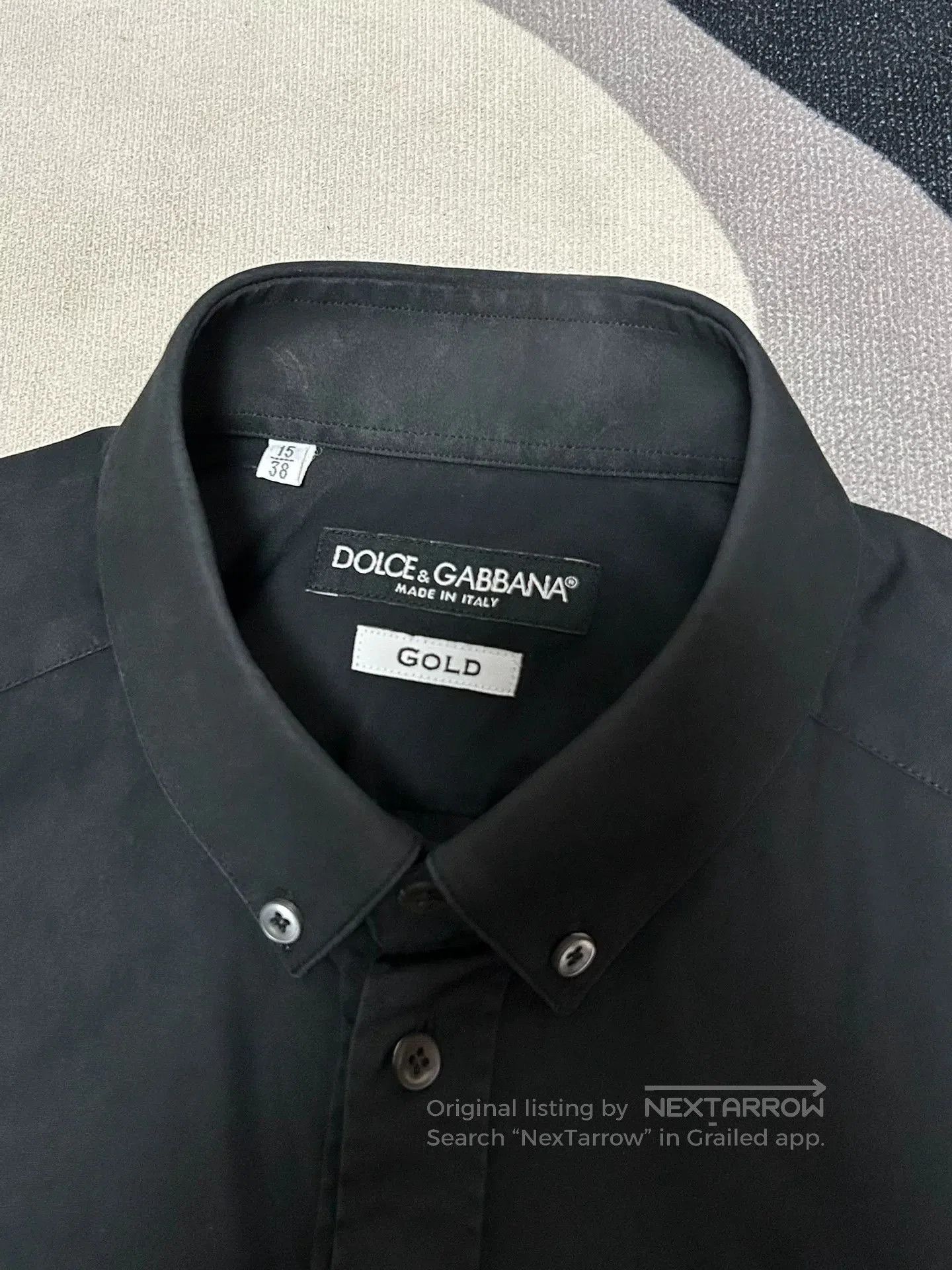 Dolce & Gabbana Dolce & Gabbana Classic Embroidered Shirt. Size US M / EU 48-50 / 2 - 3 Thumbnail