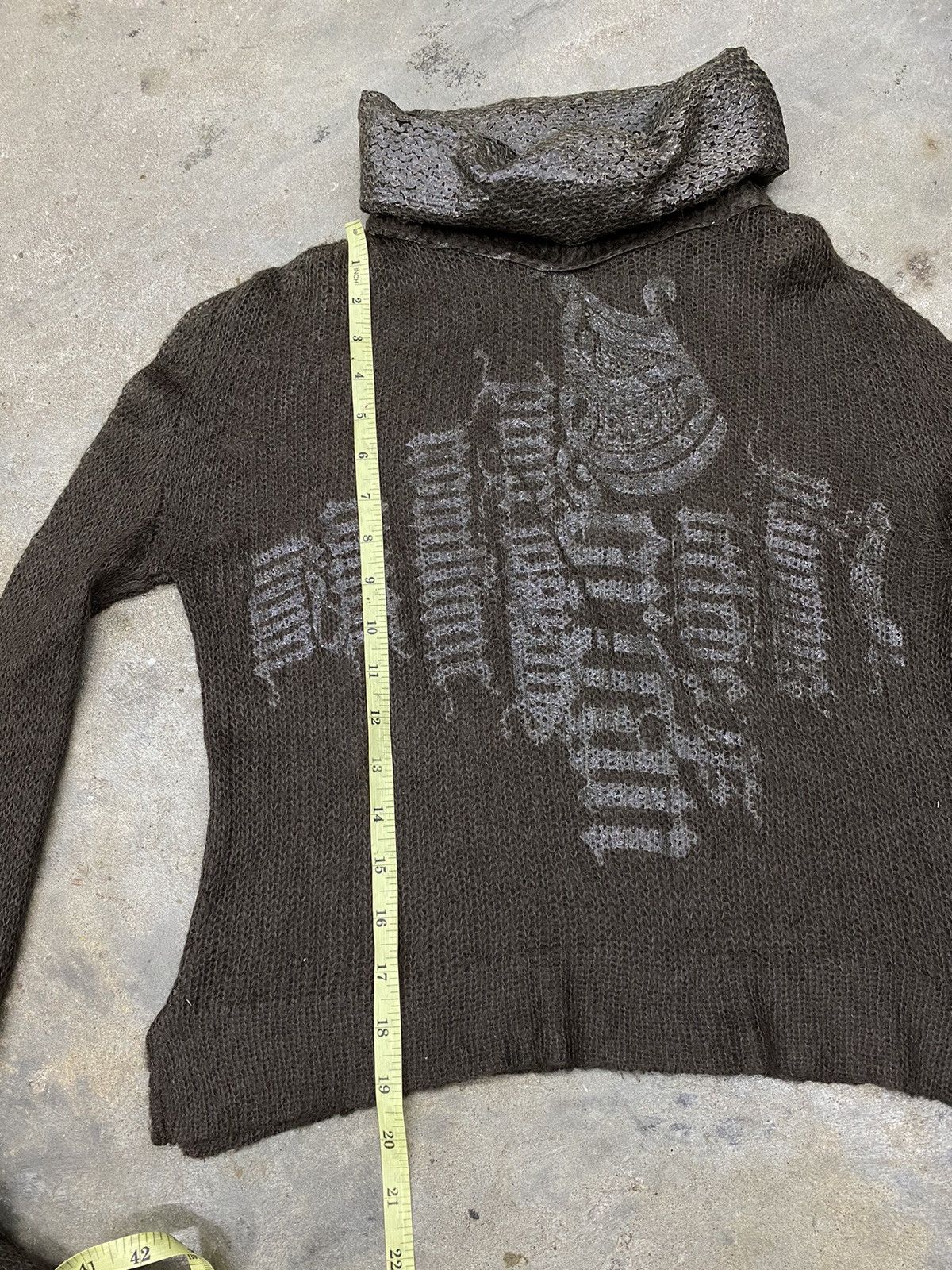 If Six Was Nine × Japanese Brand numbernine style open knit GFFERRE grunge gothic style Size S / US 4 / IT 40 - 10 Thumbnail